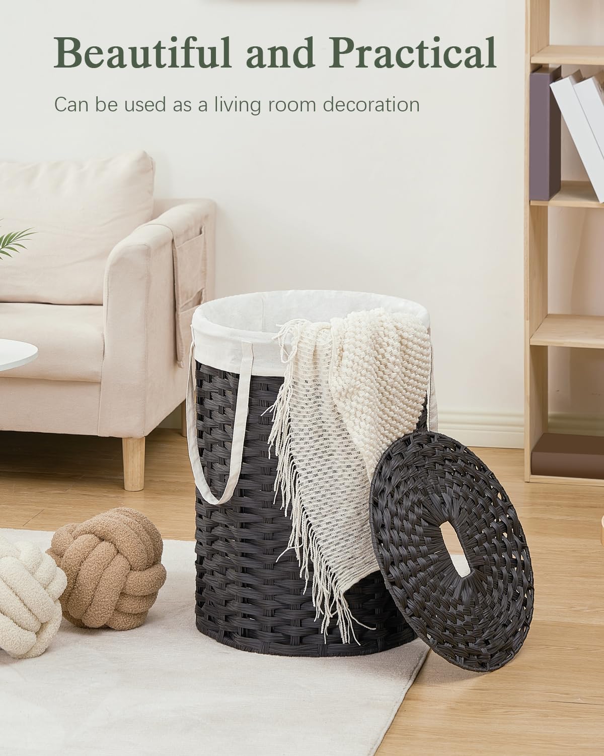 Laundry Hamper with Lid