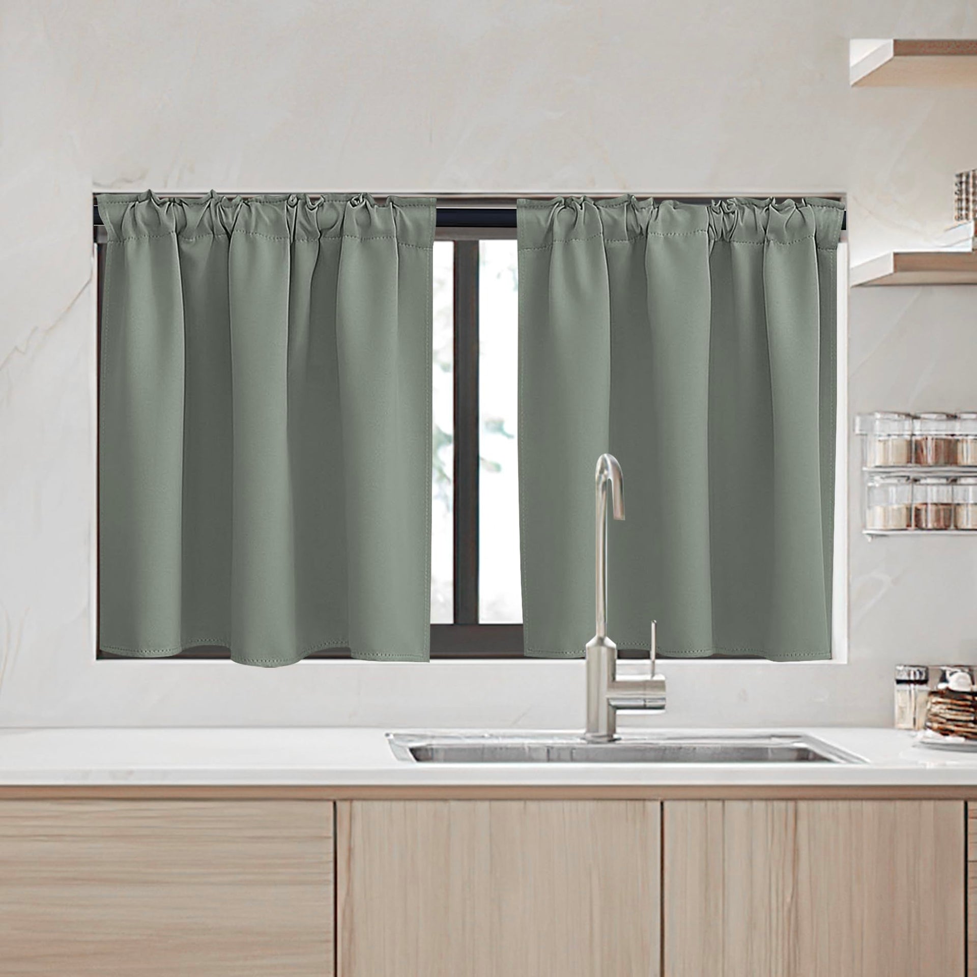 Small Window Curtains (2 Count)