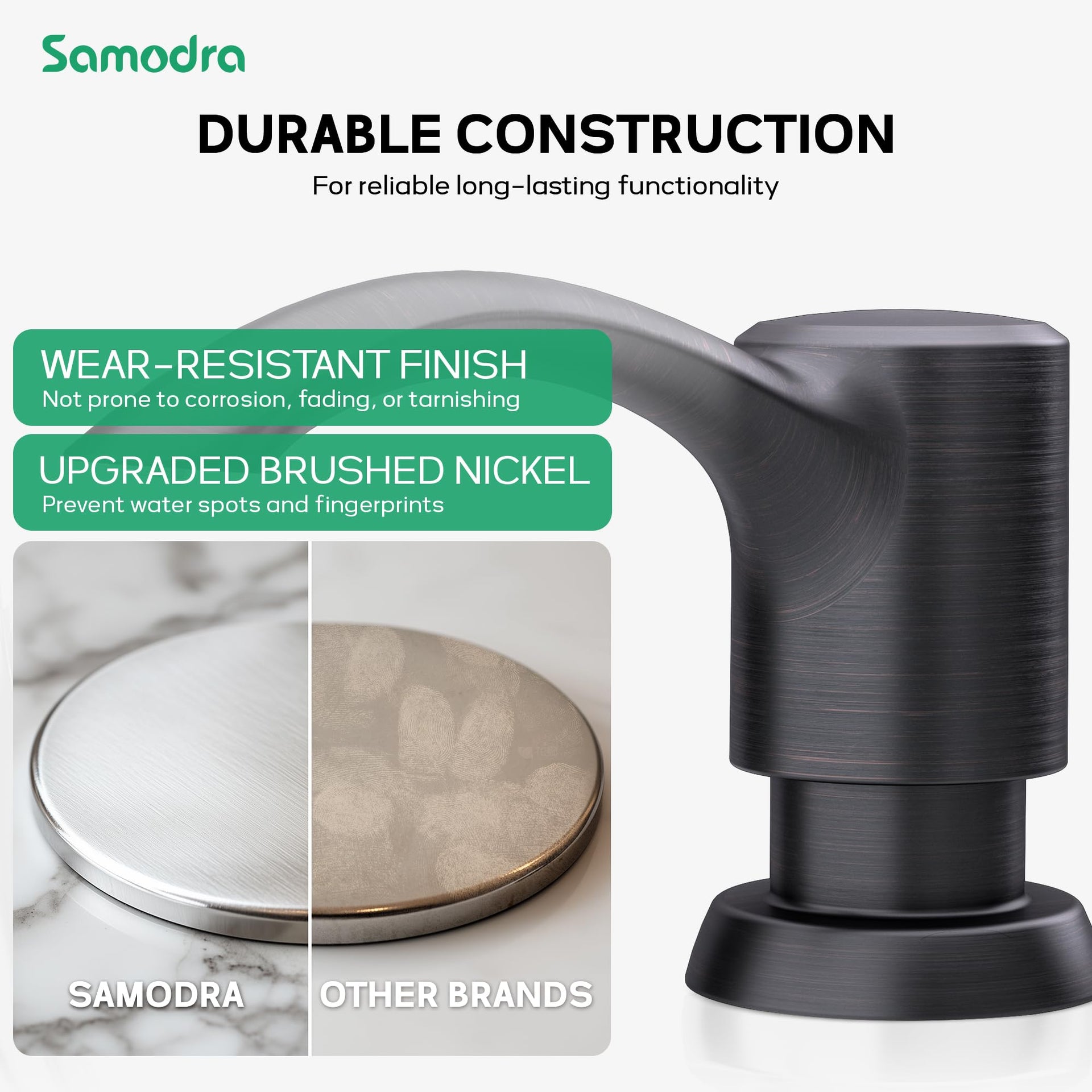 Built in Kitchen Sink Soap Dispenser