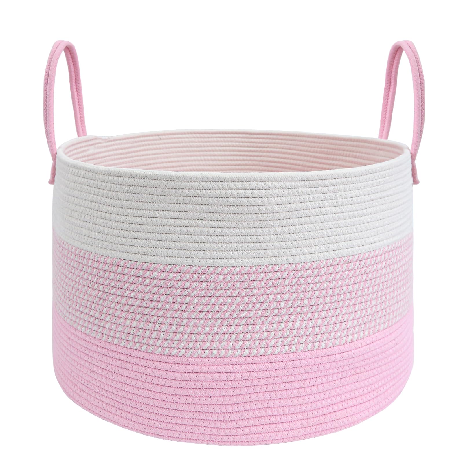 115L Extra Large Blanket Basket for Living Room