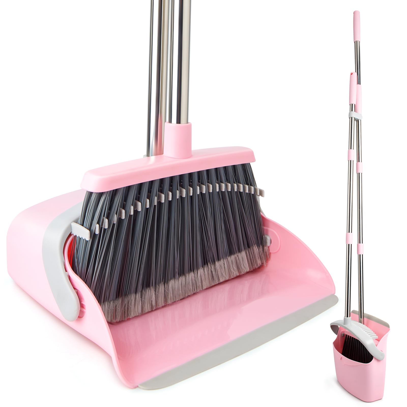 Broom and Dustpan Combo Set