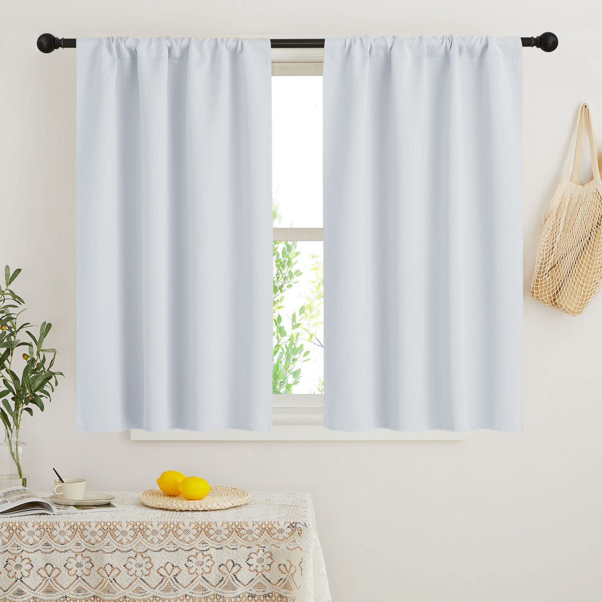 Short Curtains for Bedroom (2 Count)