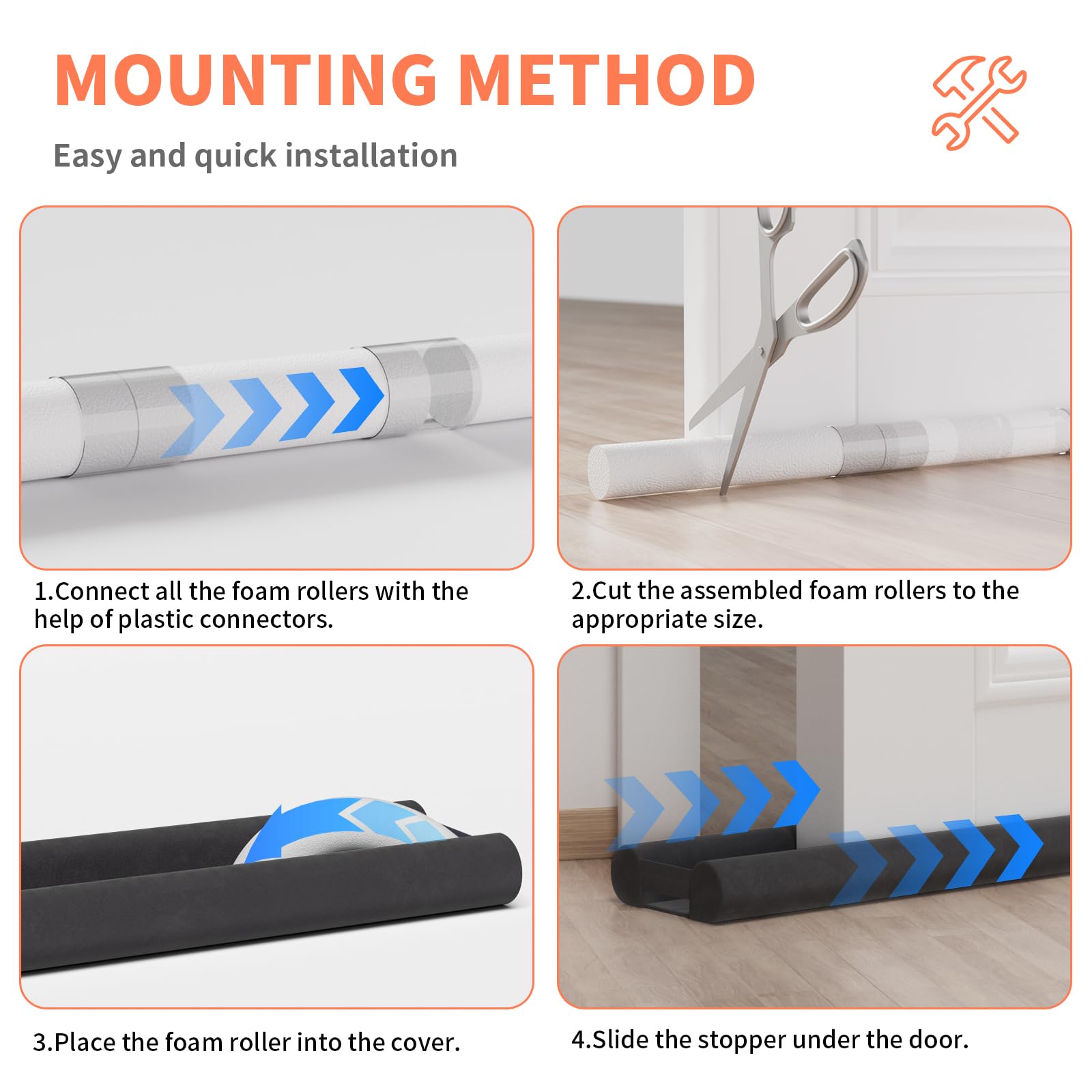 Under Door Draft Stopper