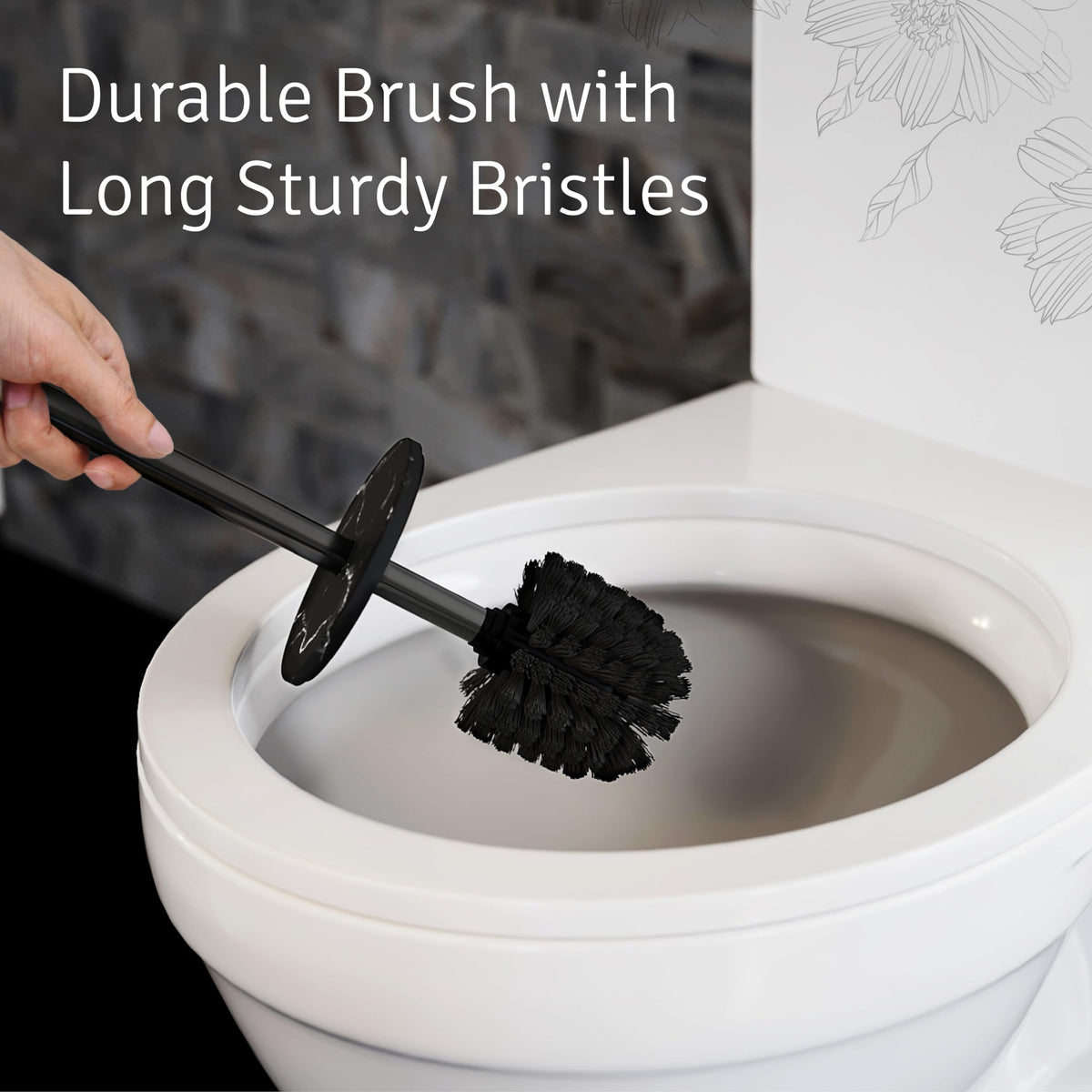 Toilet Brush and Holder Set