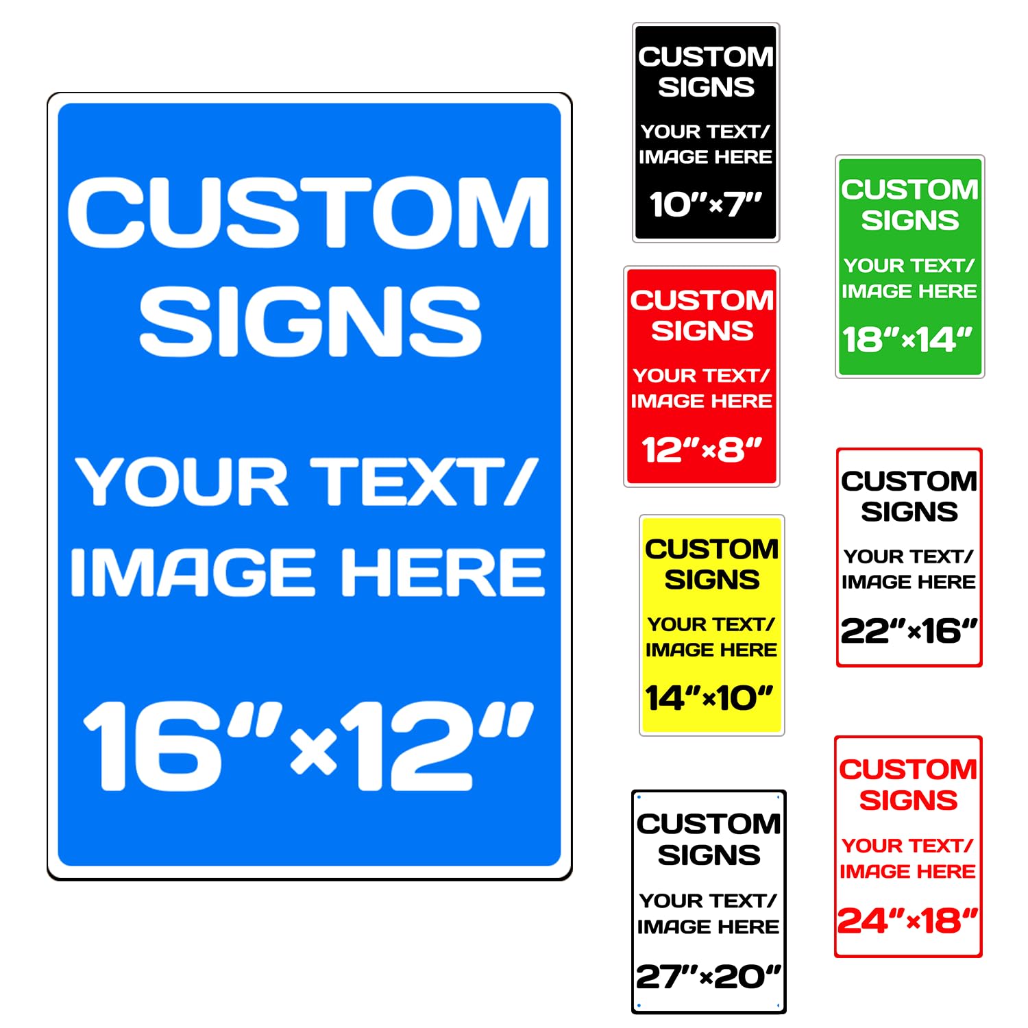 custom parking sign