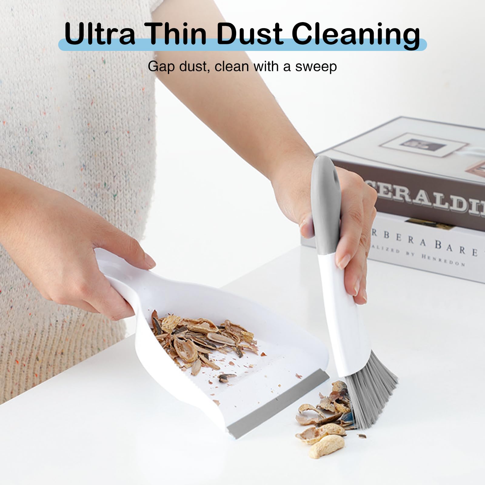 Mini Dustpan and Brush Set 2 Pack