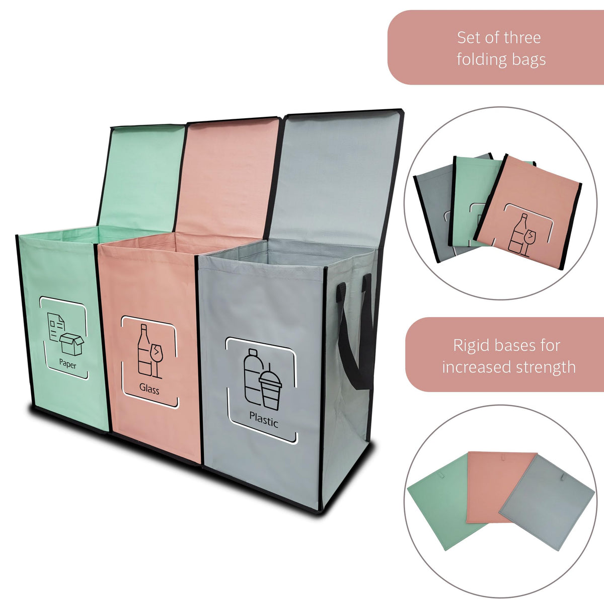 Recycling Organizer (3 Count)