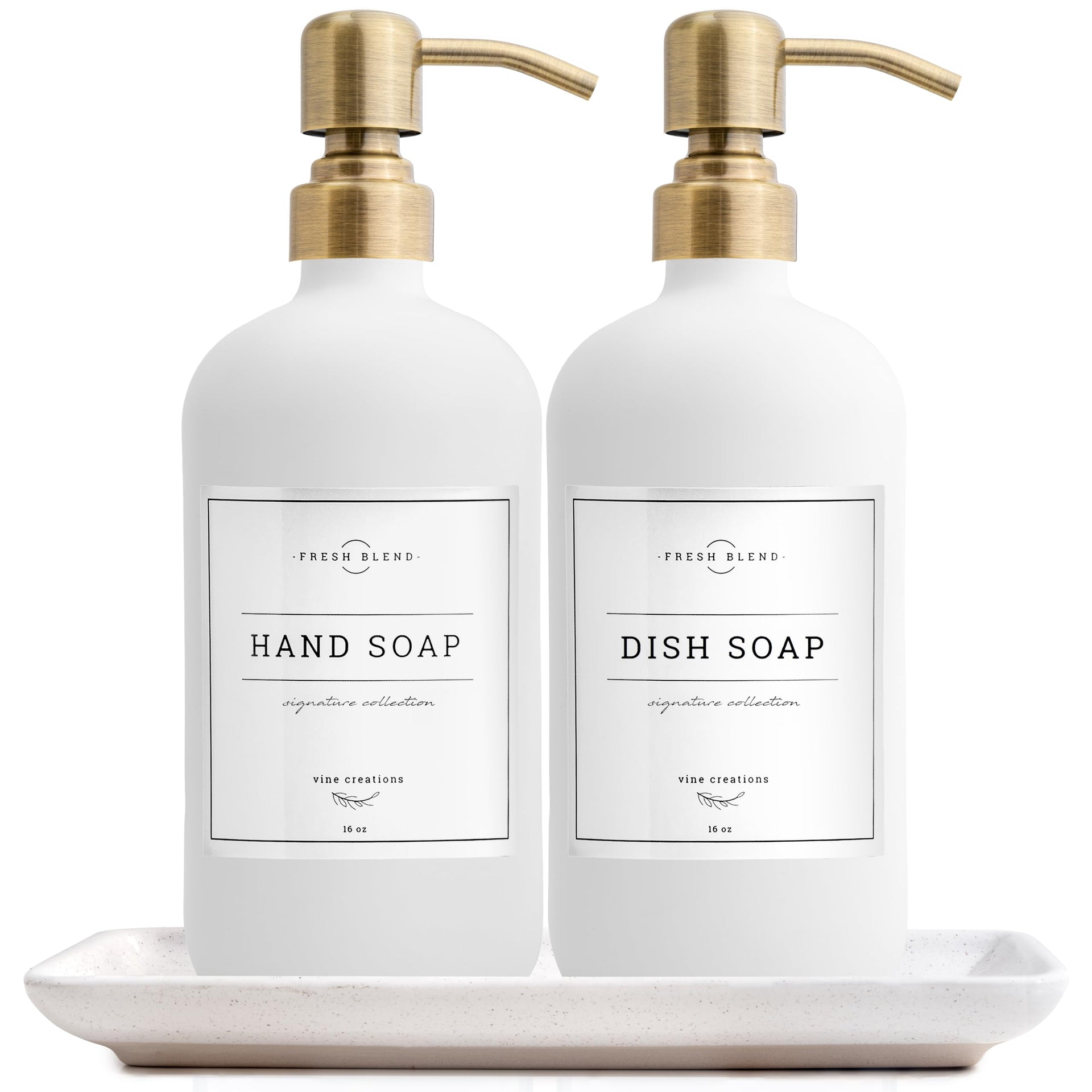 Glass Soap Dispenser