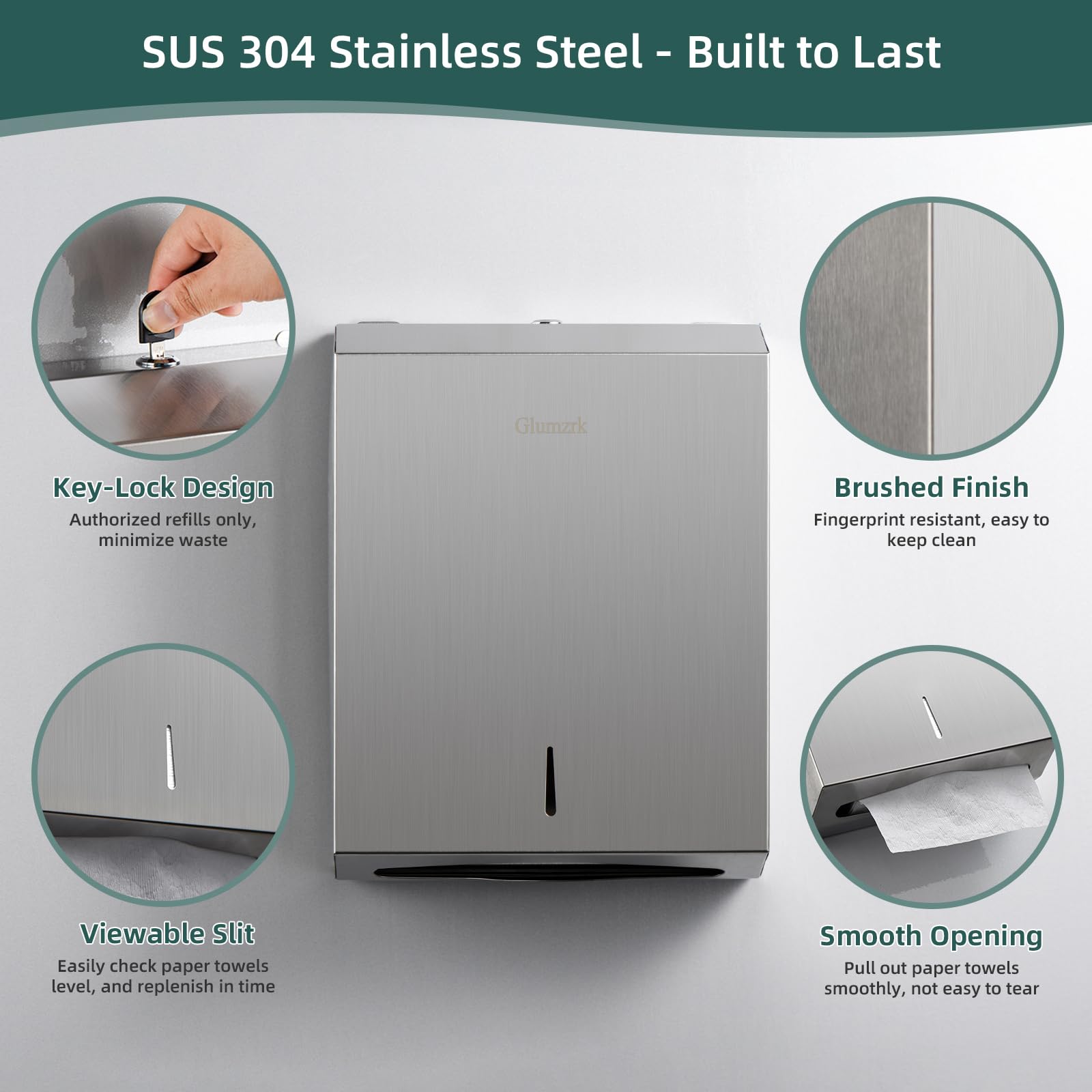 Paper Towel Dispenser Wall Mount