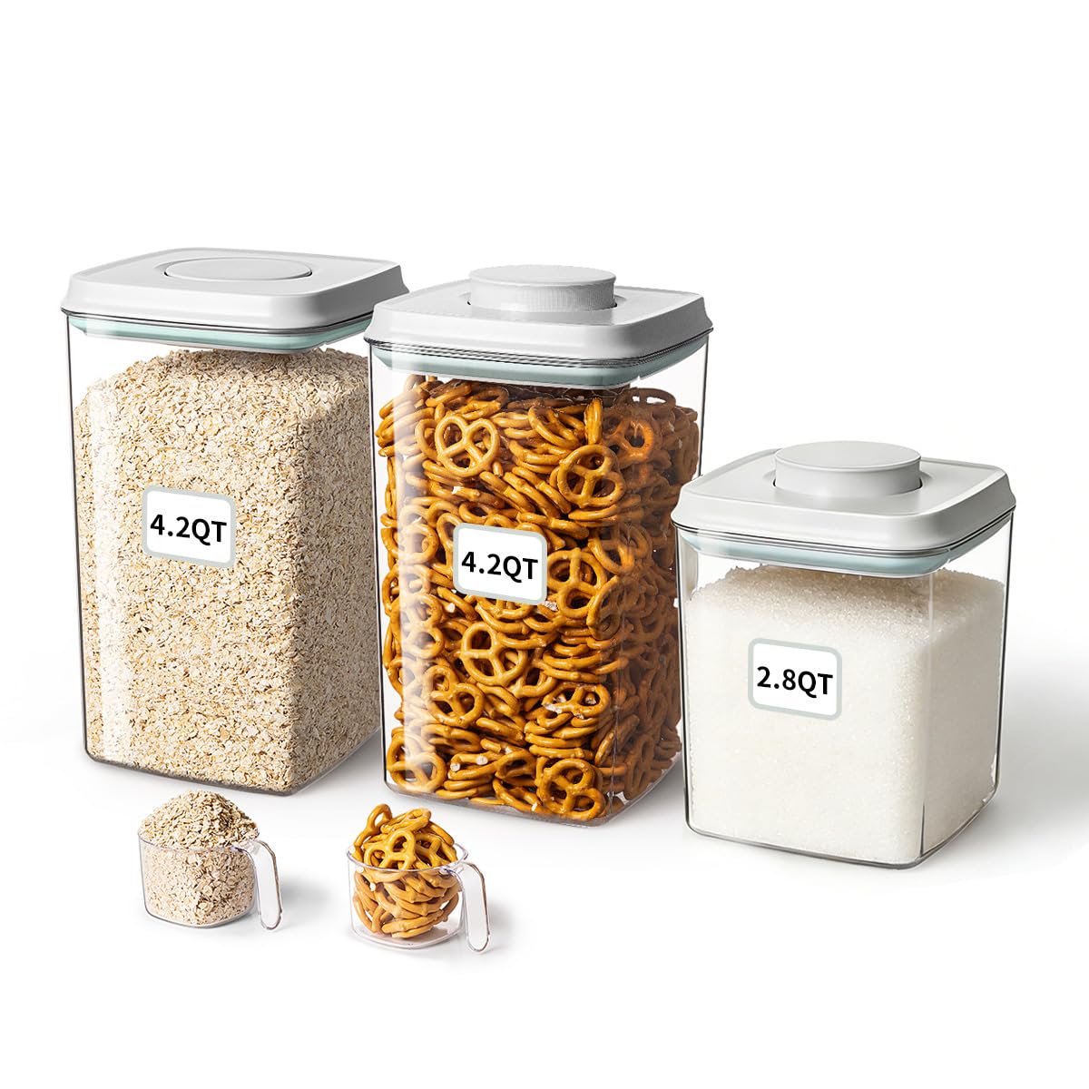 Food Storage Container Sets (3 Count)