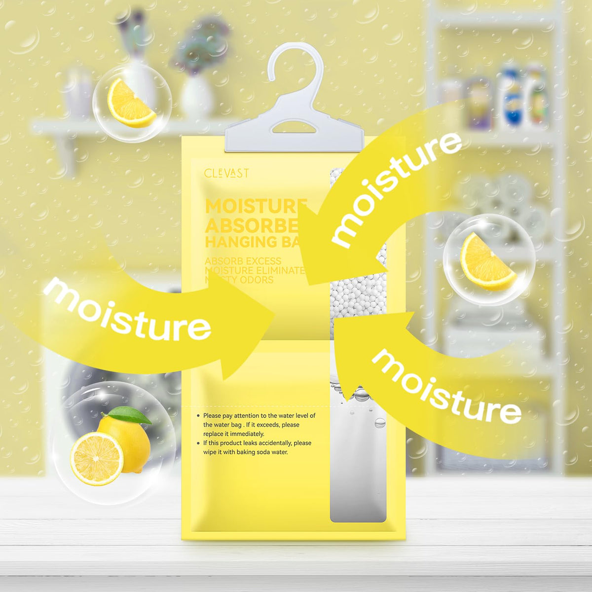 Moisture Absorbers Packets 10 Pack (10 Count)