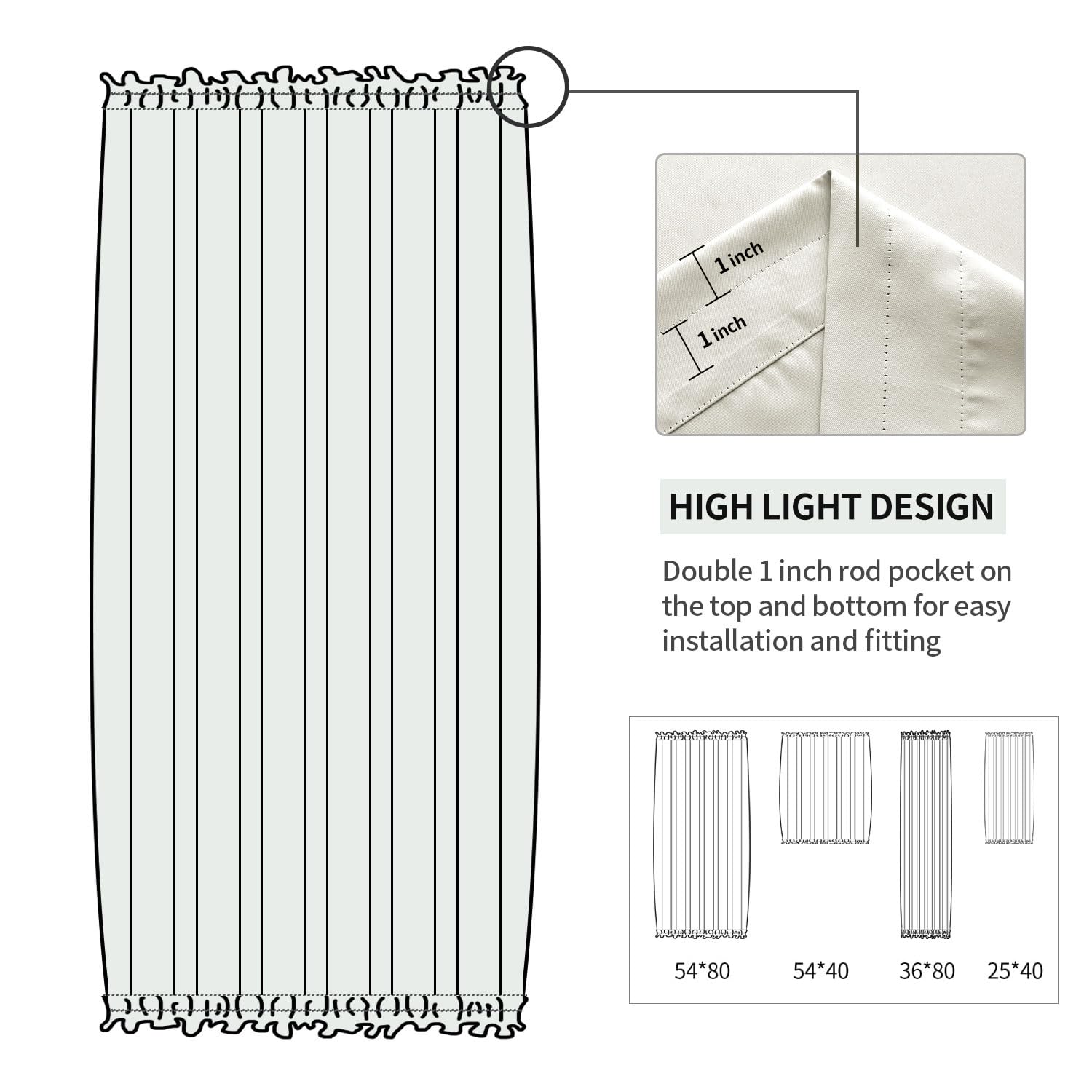 French Door Curtains