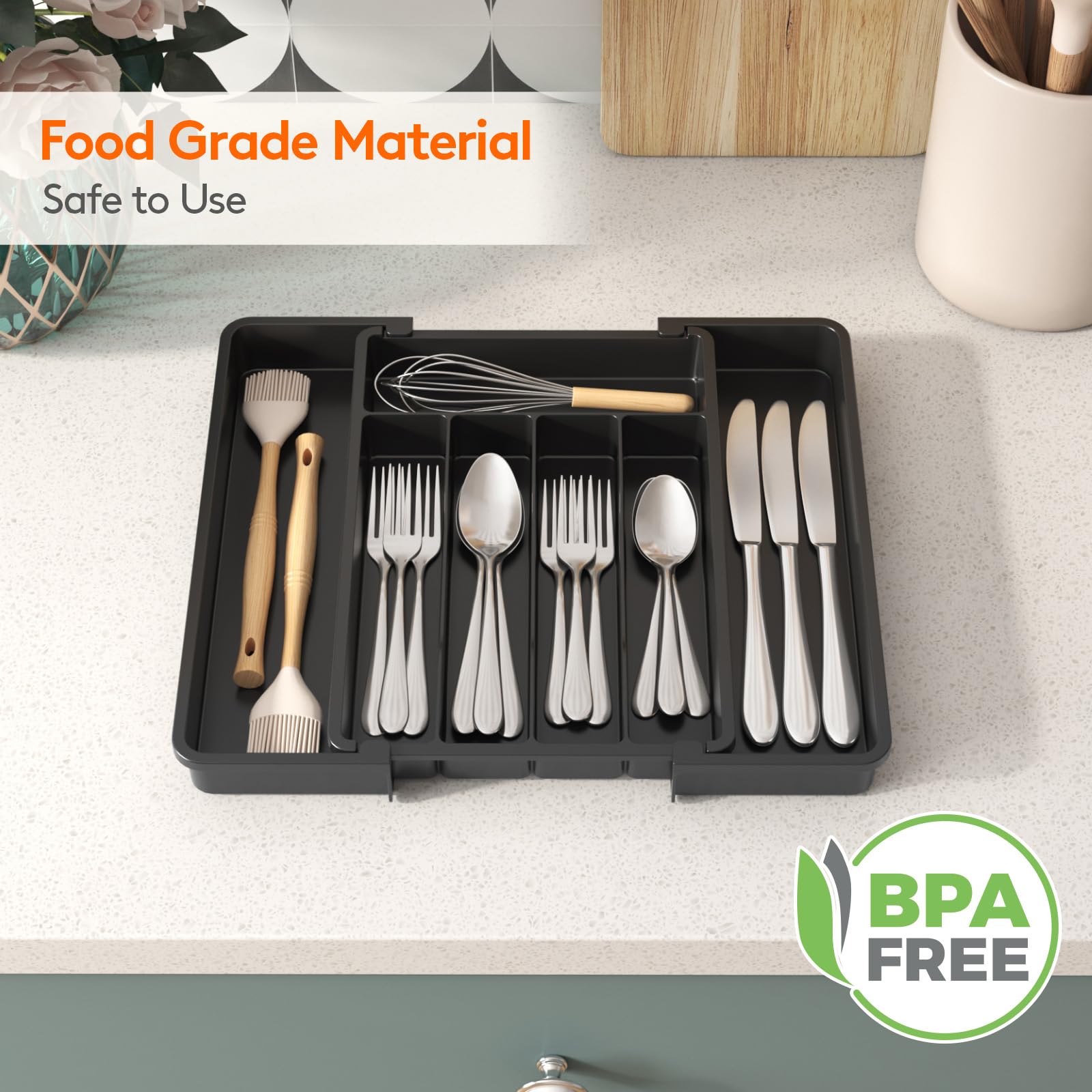Expandable Silverware Organizer