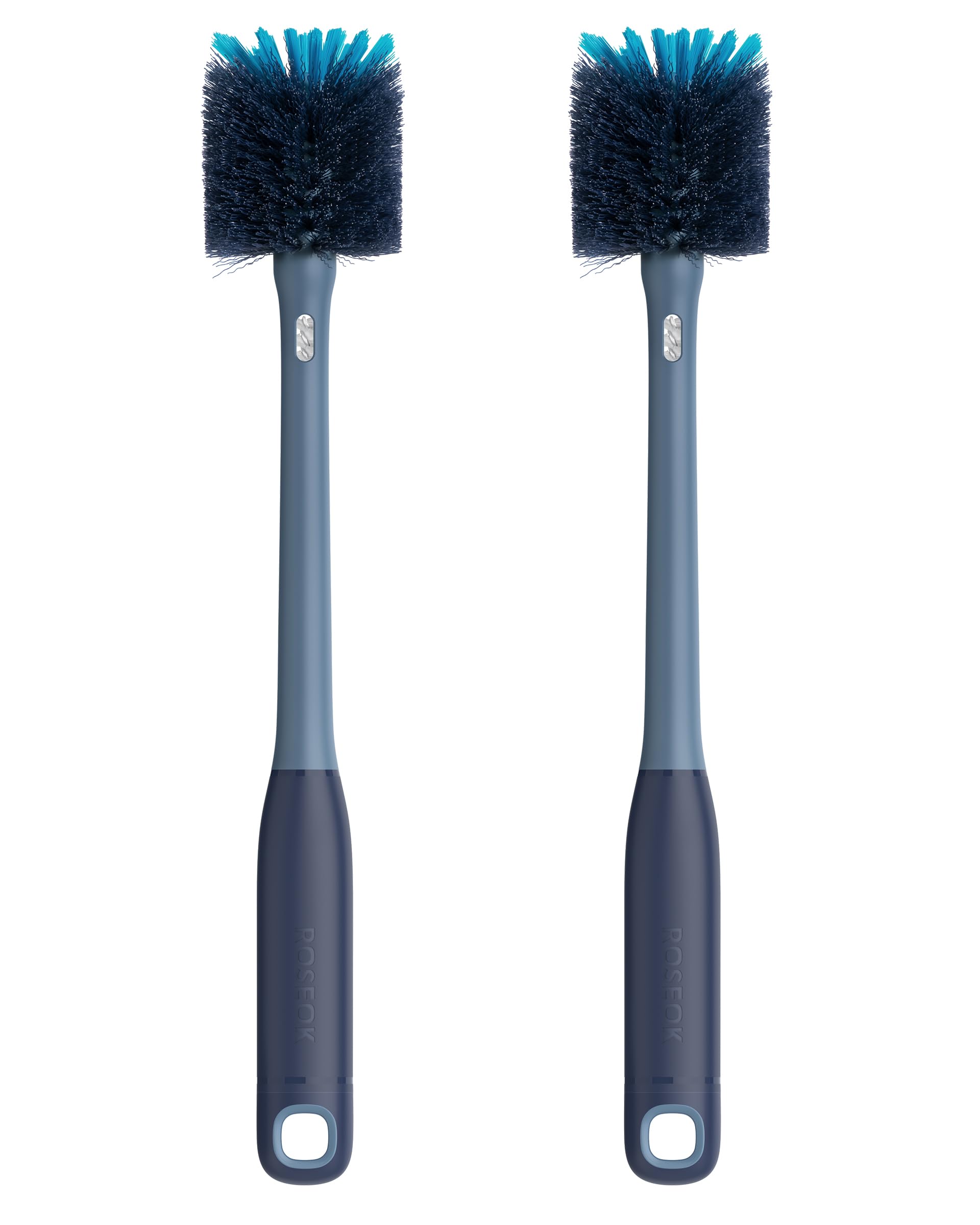 2 in 1 Bottle Brush with Straw Cleaner Brush (2 Count)