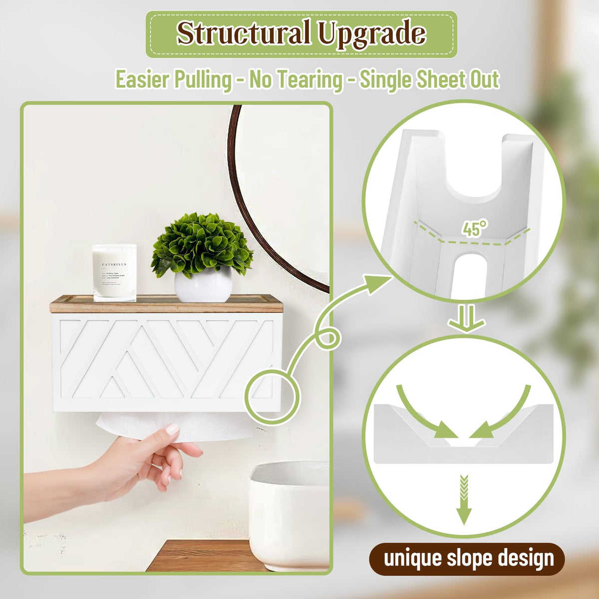 Paper Towel Dispenser Wall Mount