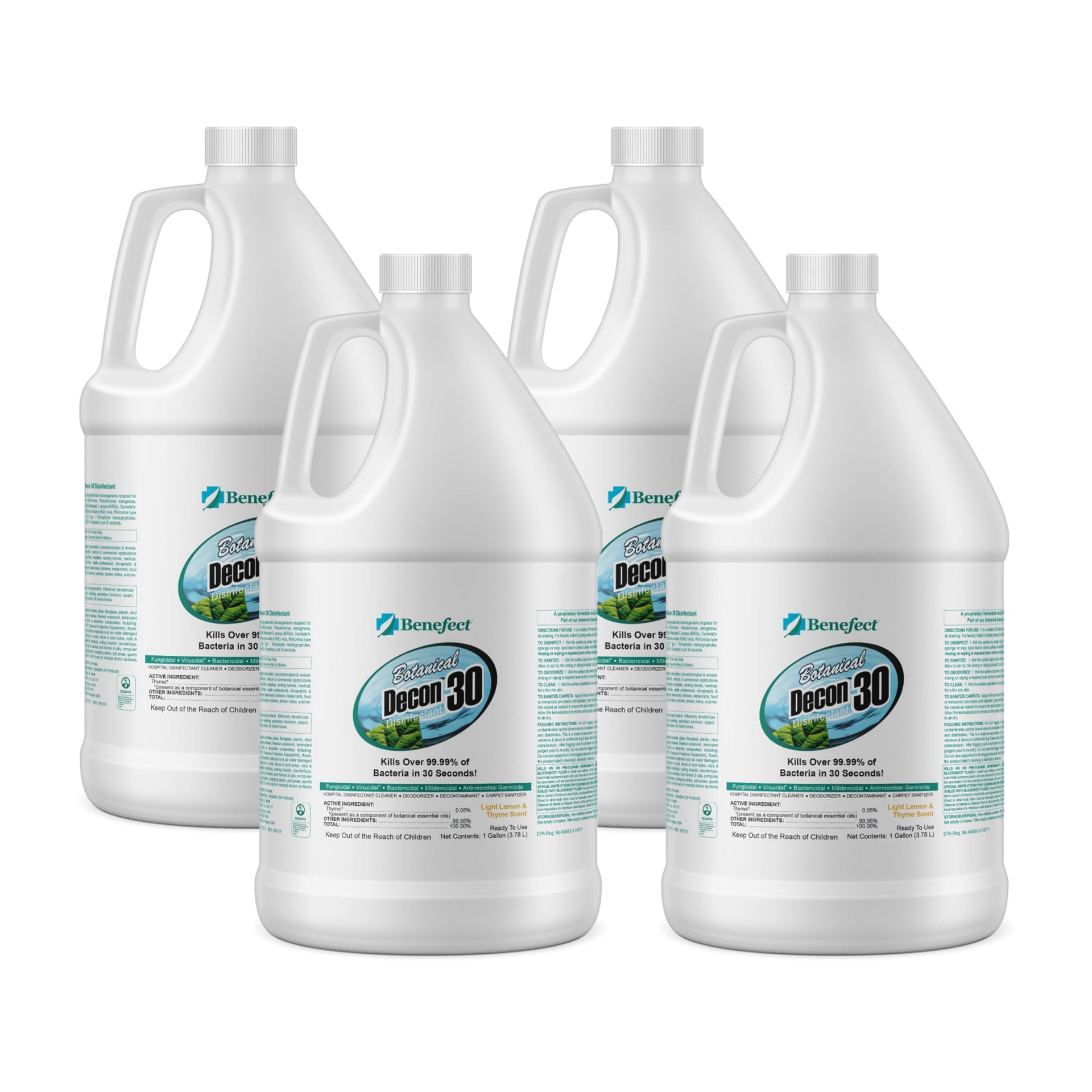Botanical Decon 30 Disinfectant Cleaner (512 Fl Oz)