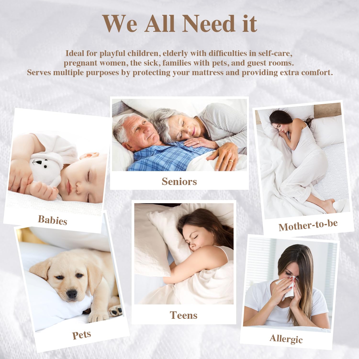 Queen Mattress Protector Waterproof