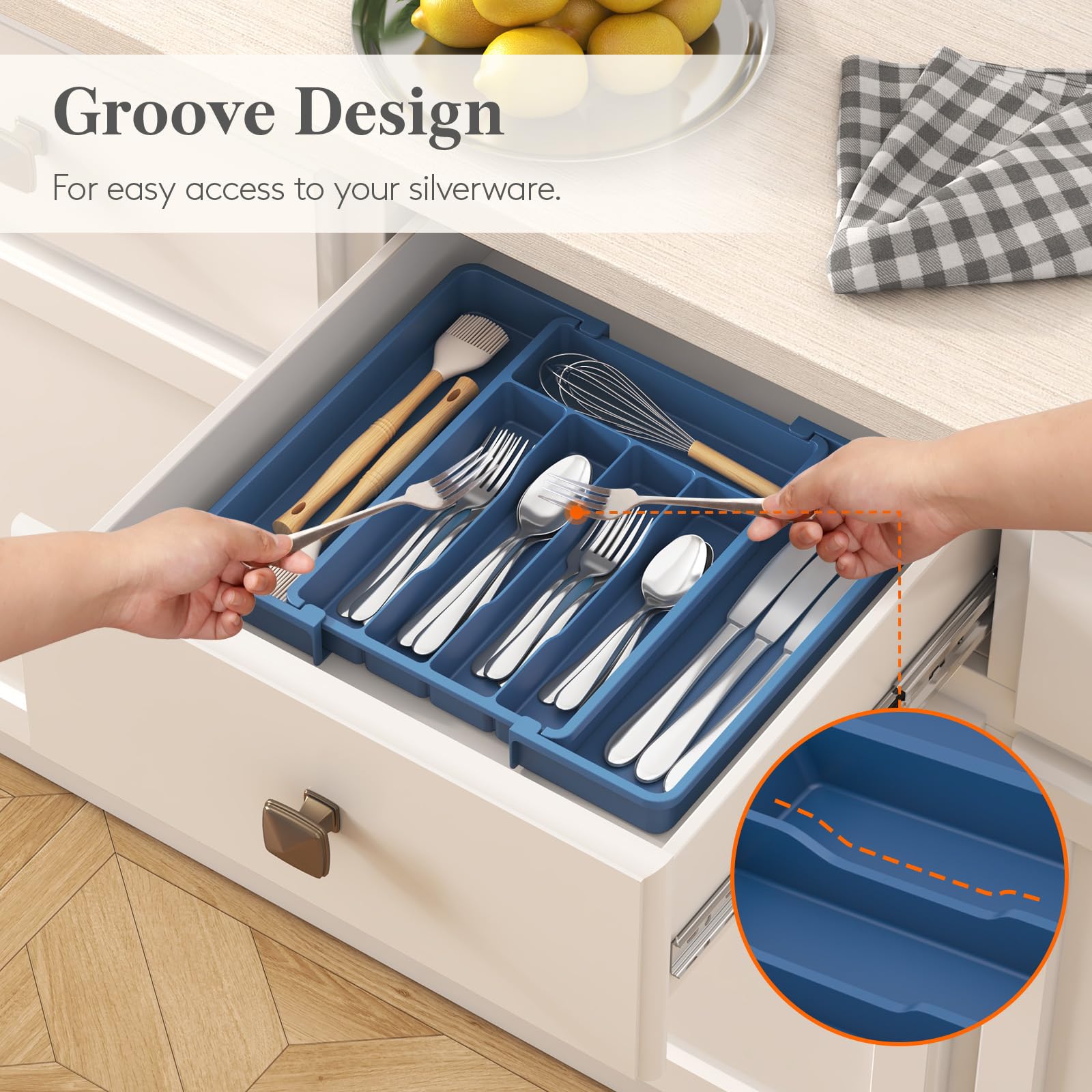 Silverware Drawer Organizer