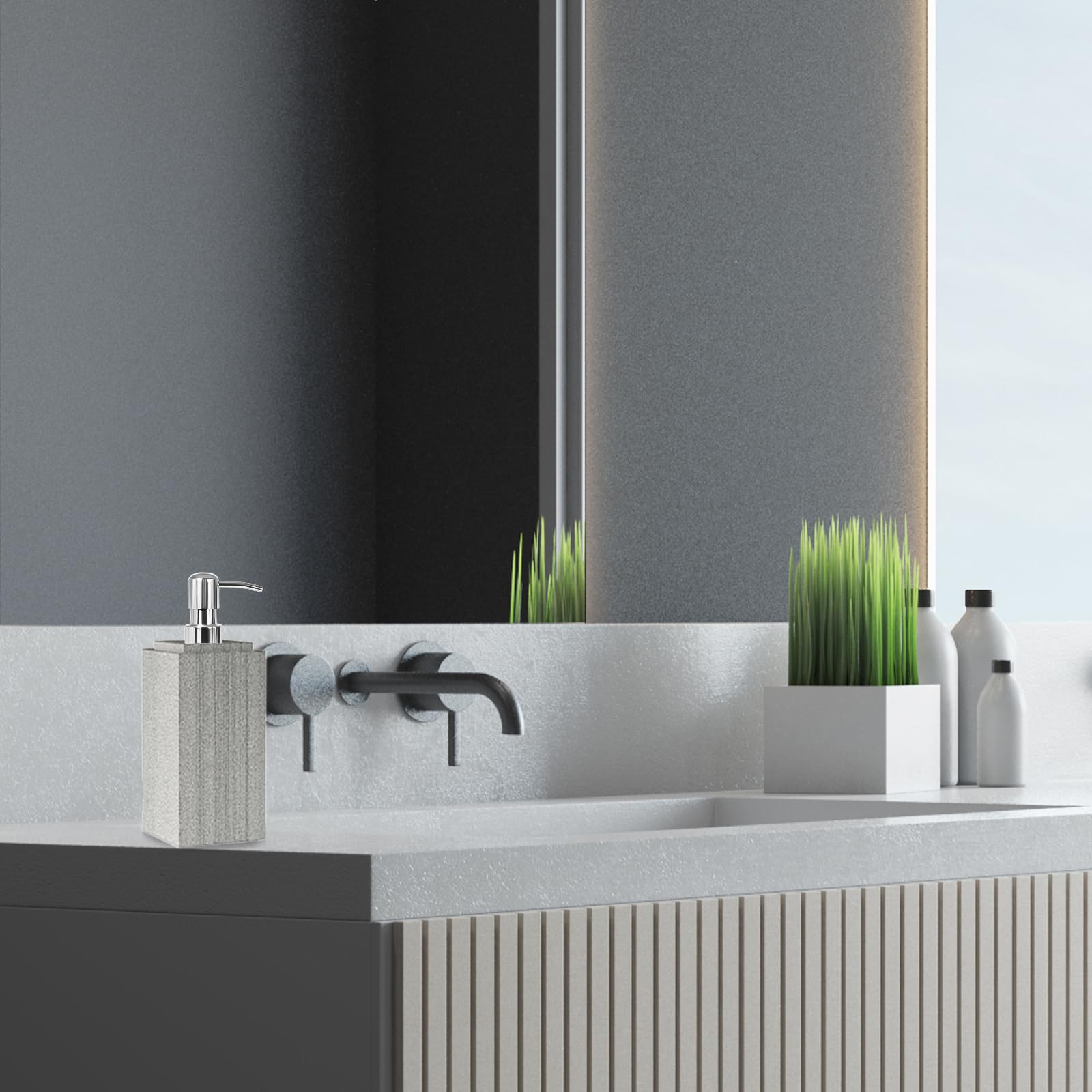 Marble Soap Dispenser for Bathroom