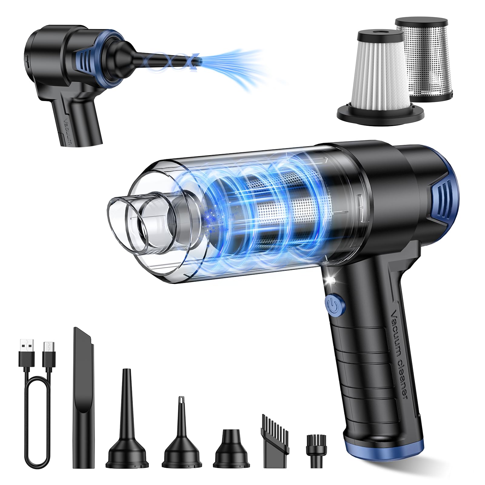 Handheld Car Vacuum Portable Cordless