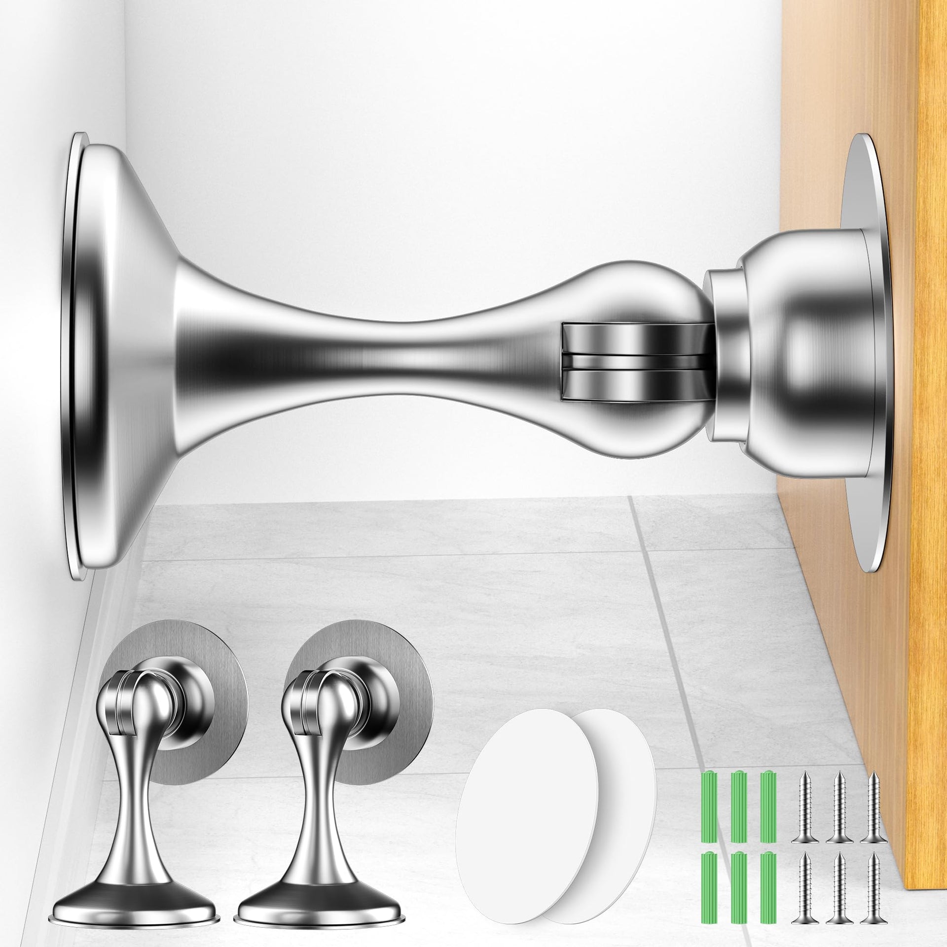 Magnetic Door Stoppers (2 Count)