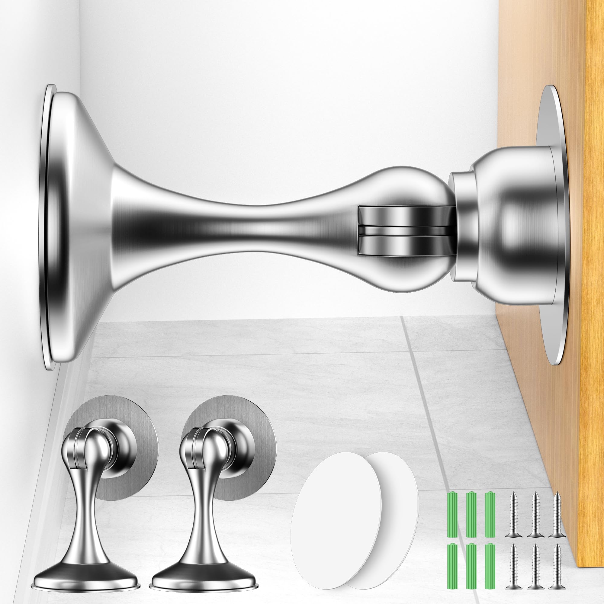 Magnetic Door Stoppers (2 Count)