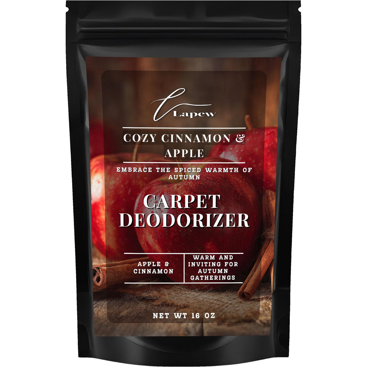 Cozy Cinnamon & Apple Carpet Deodorizer Powder (16 Ounce)