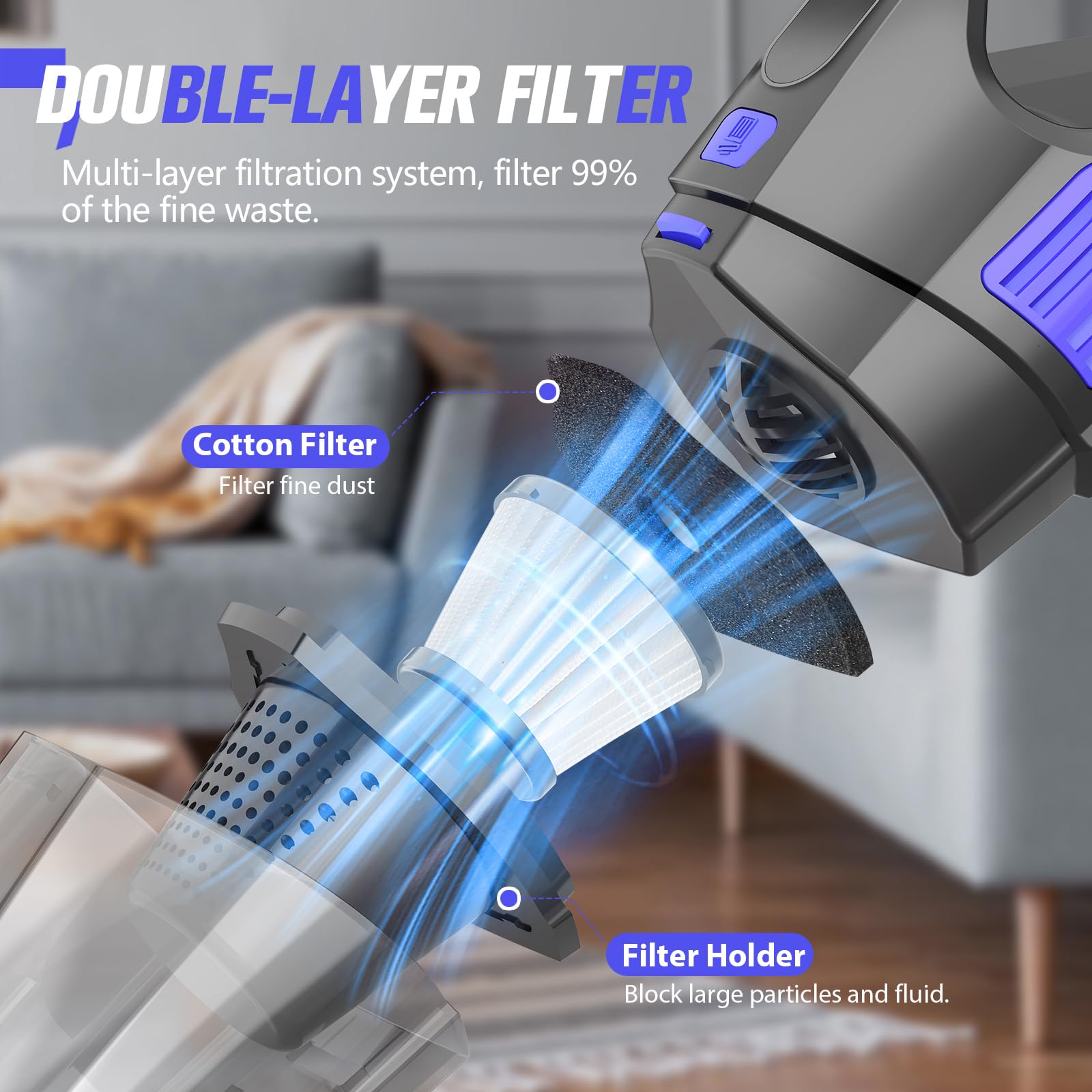 Handheld Vacuum Cordless Cleaner