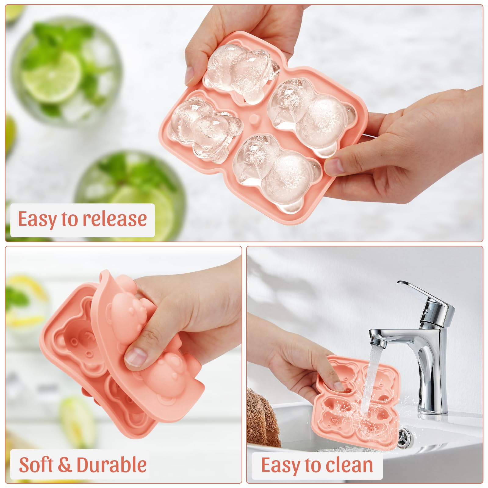 Silicone Ice Cube Tray