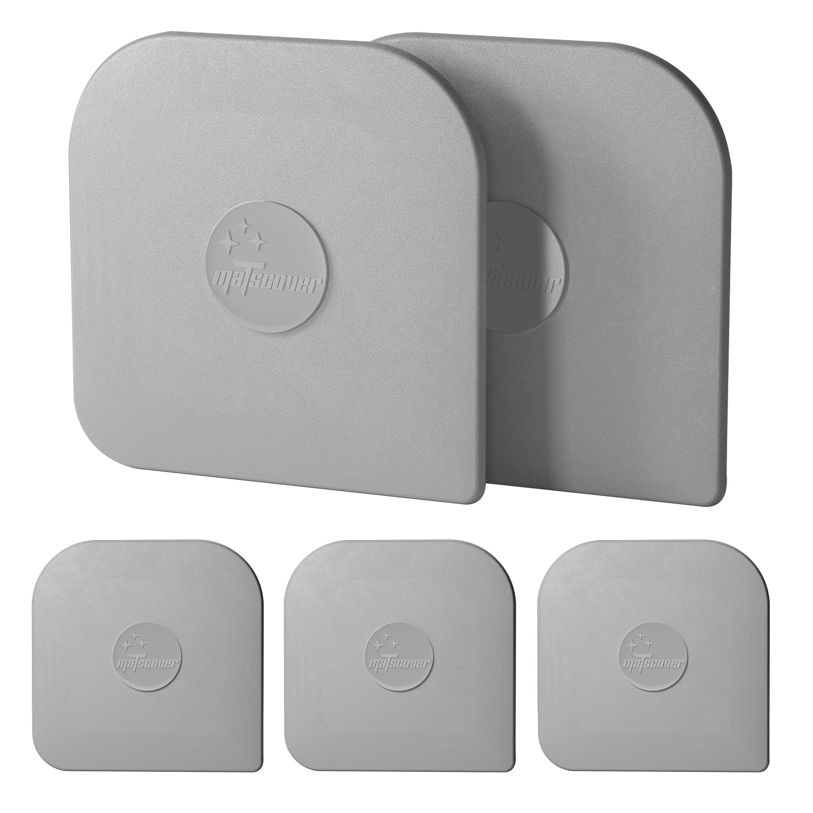 Pan Scraper 5 Pcs Pot & Dish Scraper Plastic (5 Count)