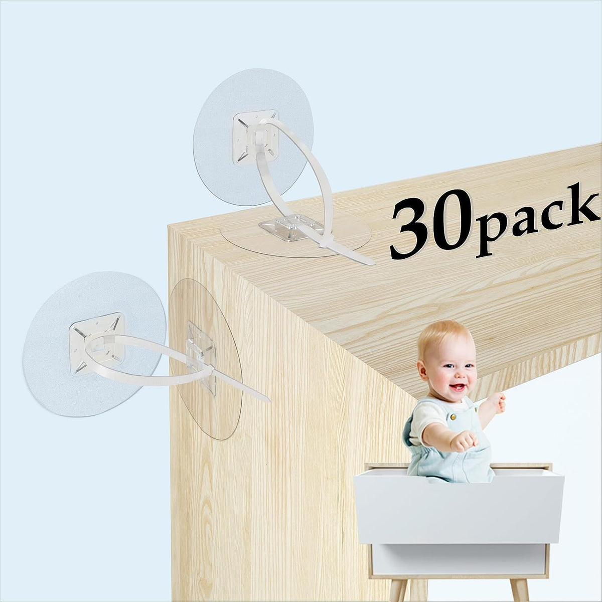 Furniture Anchors (30 Count)
