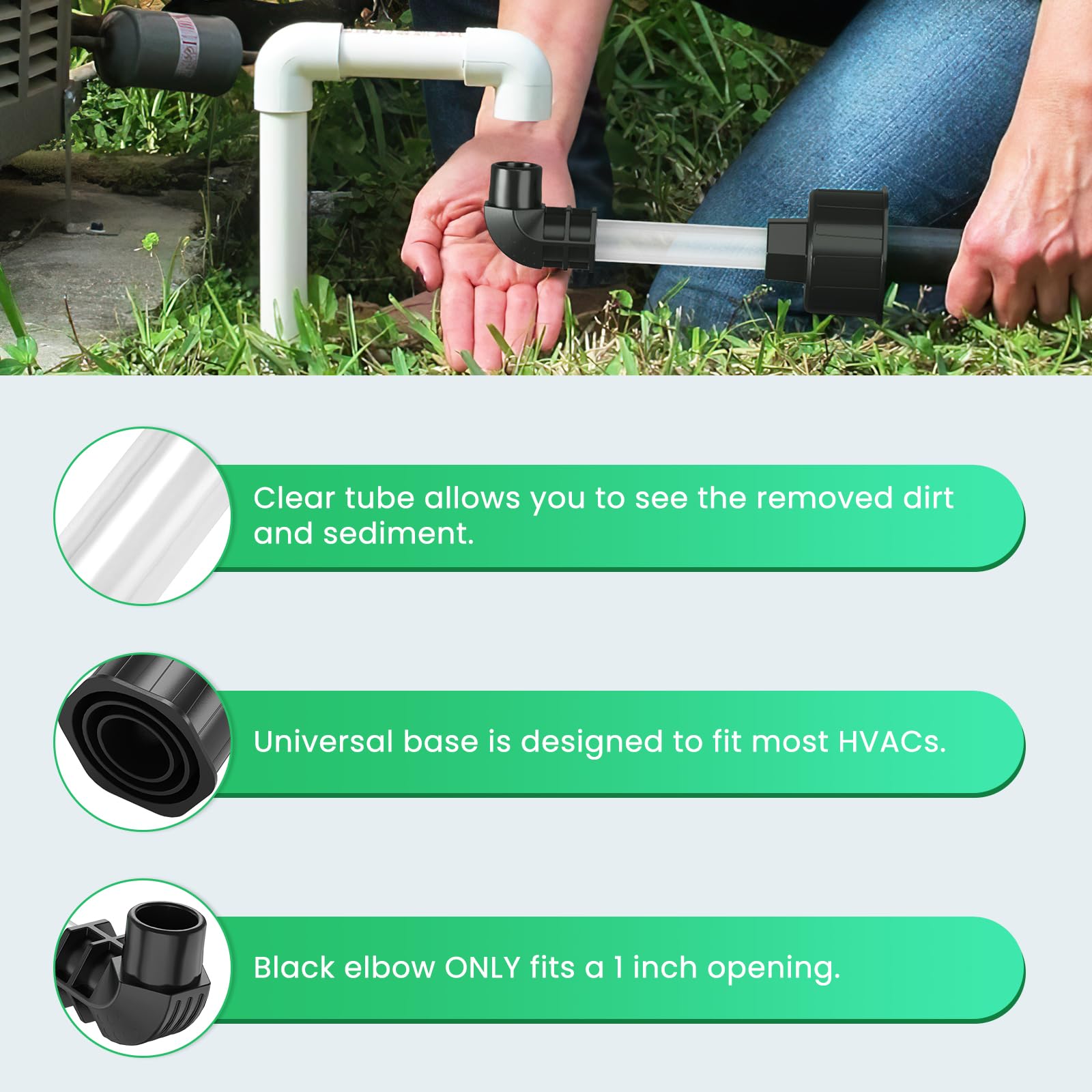 AC Drain Line Unclogger Tool