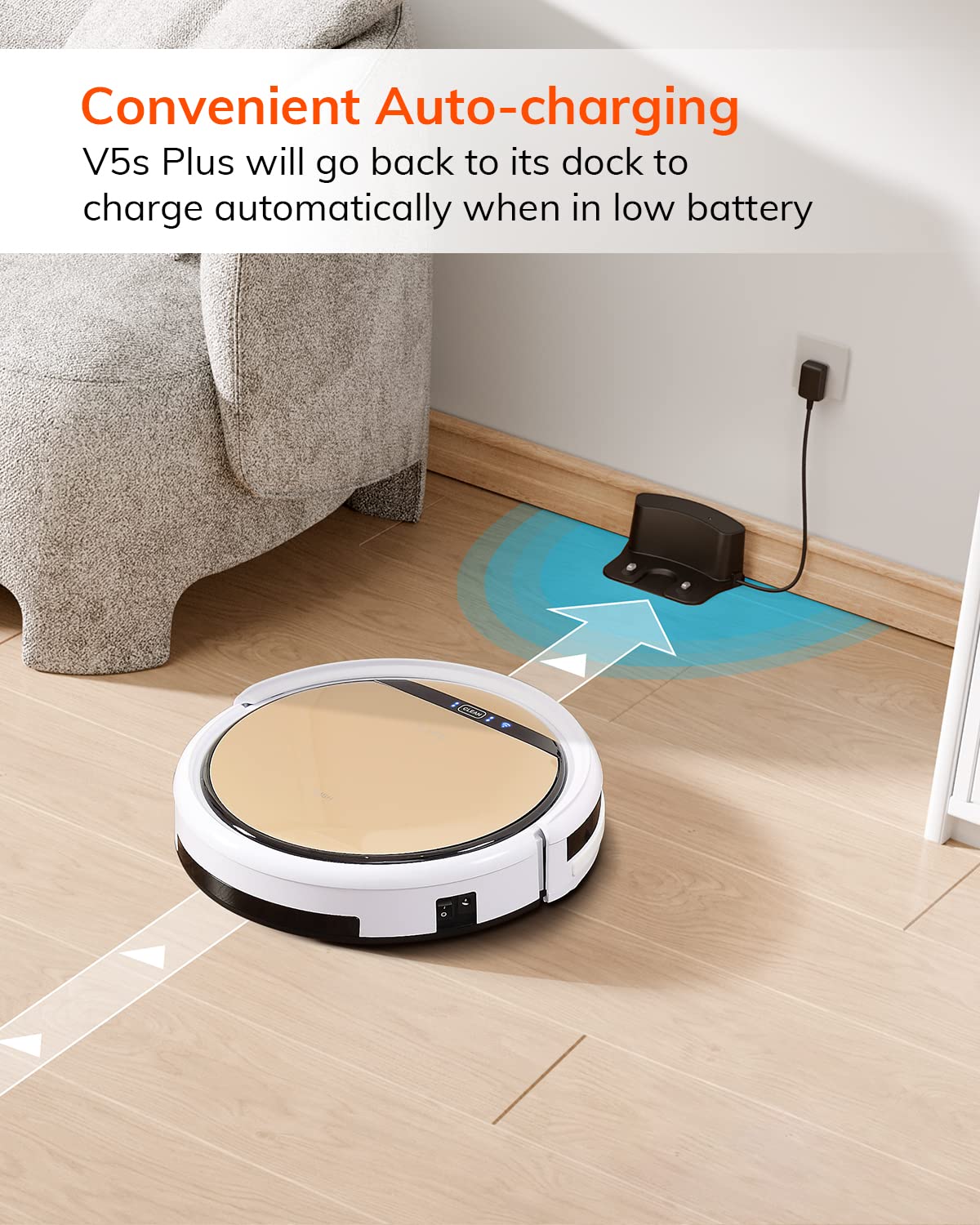 V5s Plus Robot Vacuum and Mop Combo