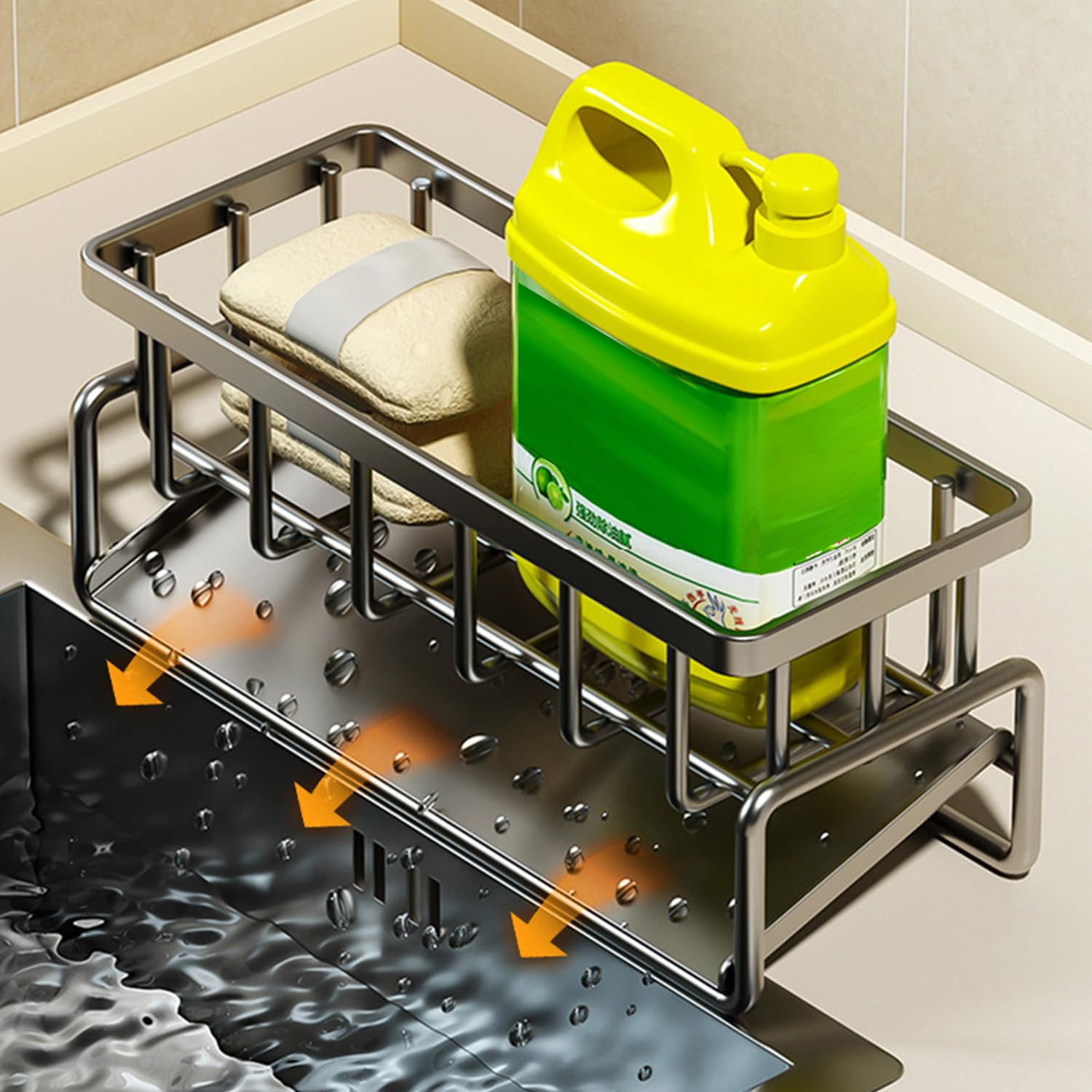 Sponge Holder for Kitchen Sink