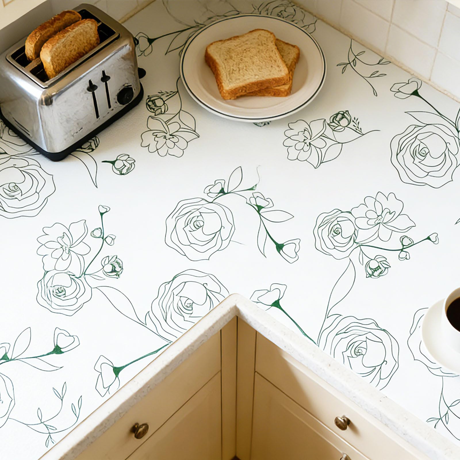 Shelf Liner for Kitchen Cabinets Drawer Liner Non (2834.4 sq inches)