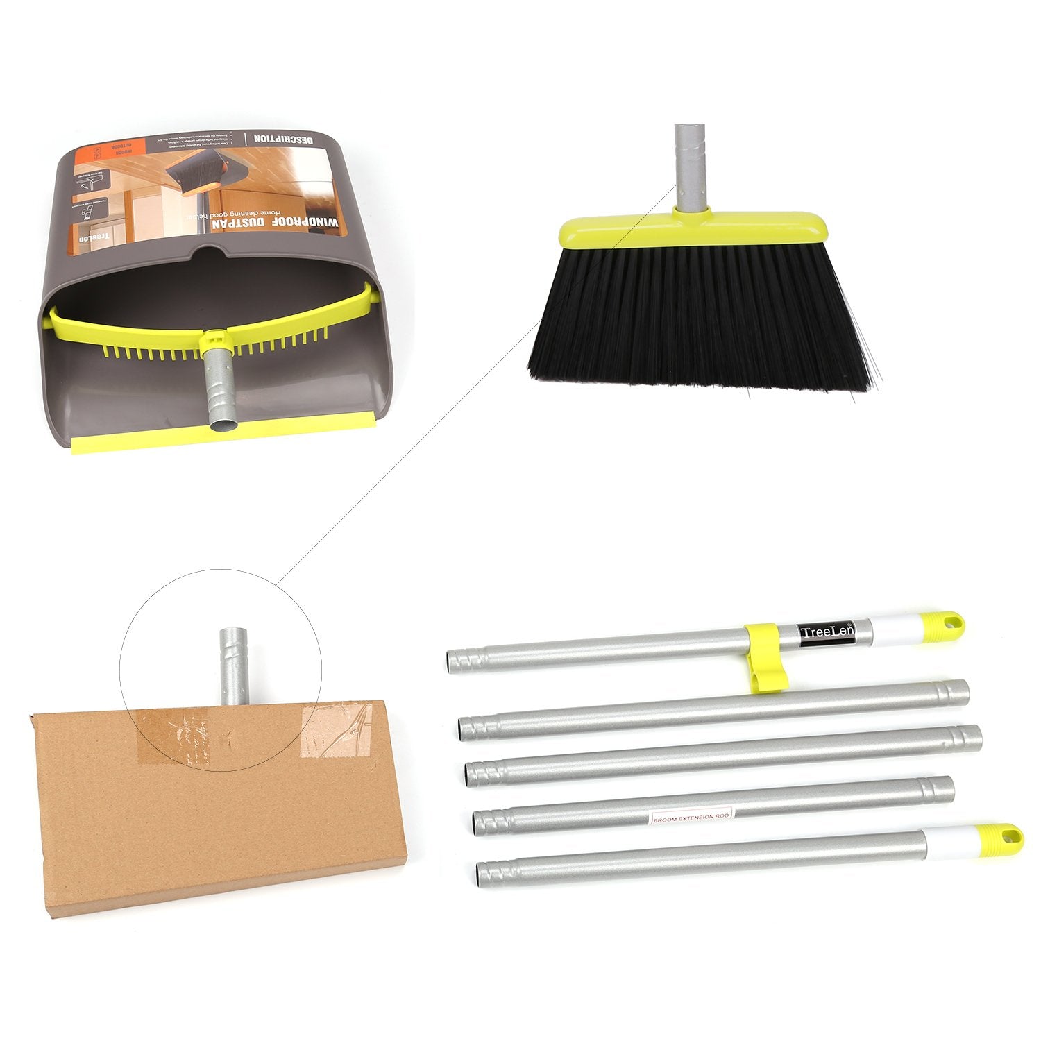 Broom and Dustpan Set