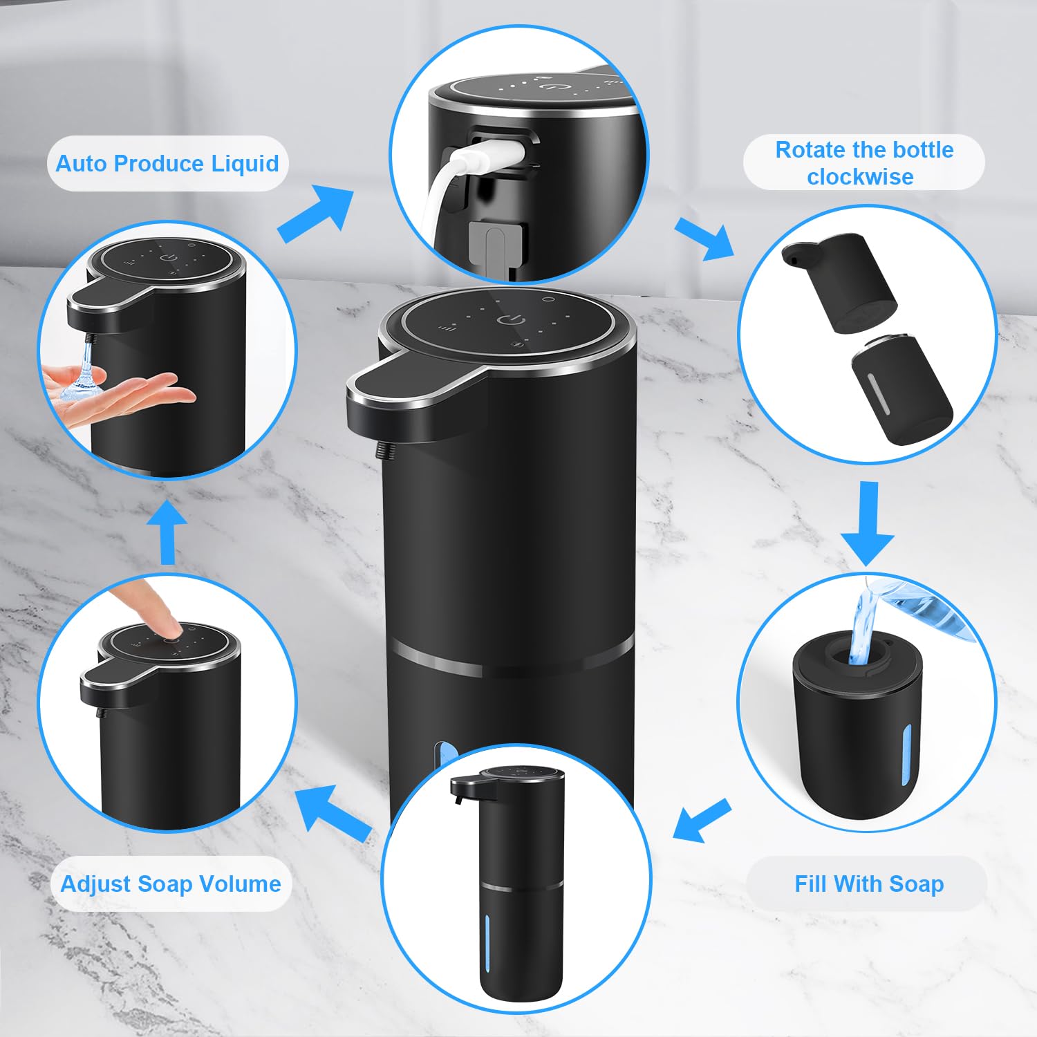 Automatic Liquid Soap Dispenser