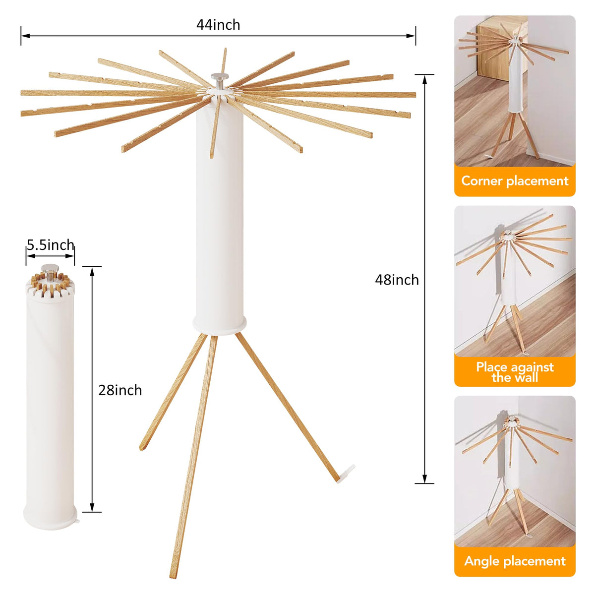 Clothes Drying Rack Tripod