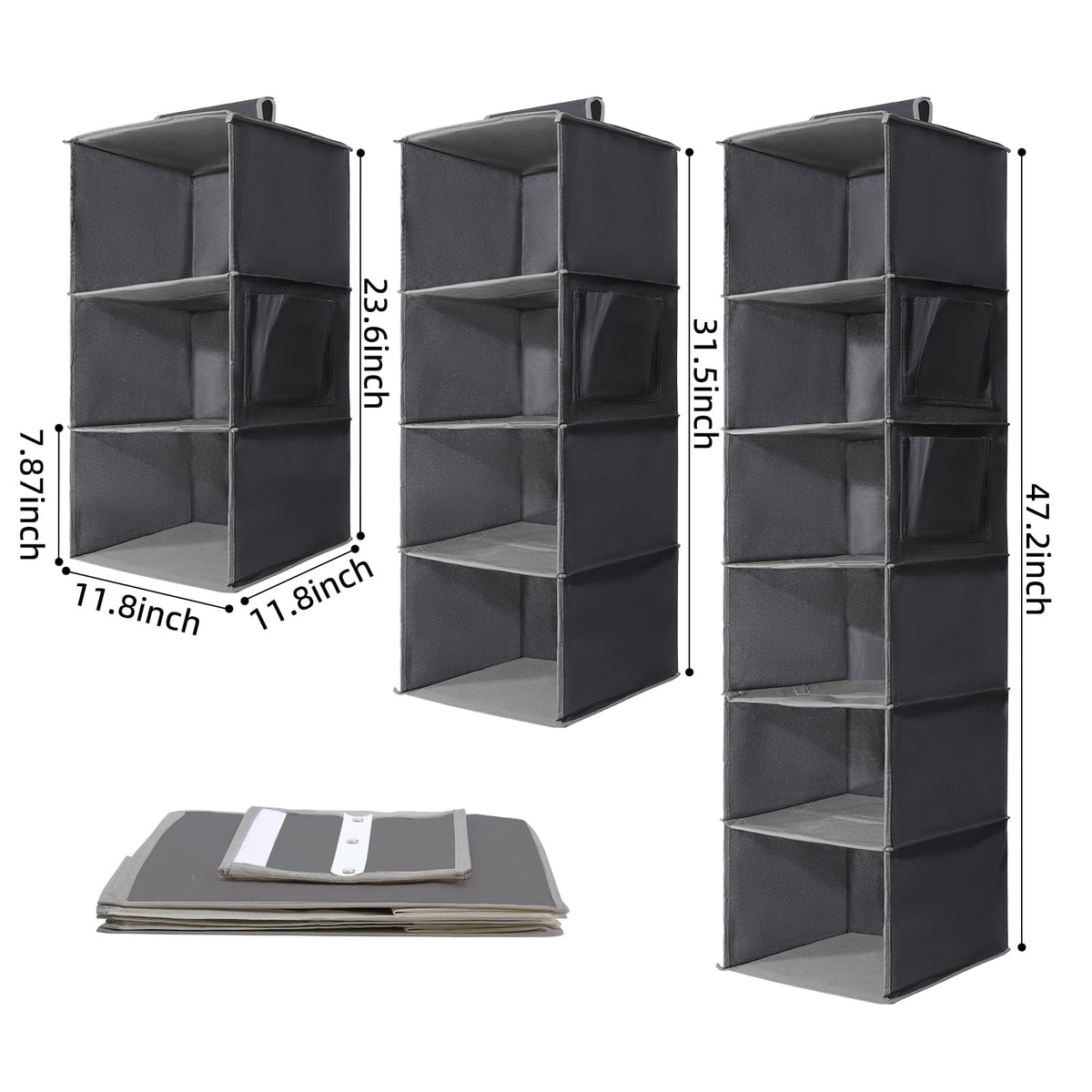2 Pack Hanging Organizer (2 Count)