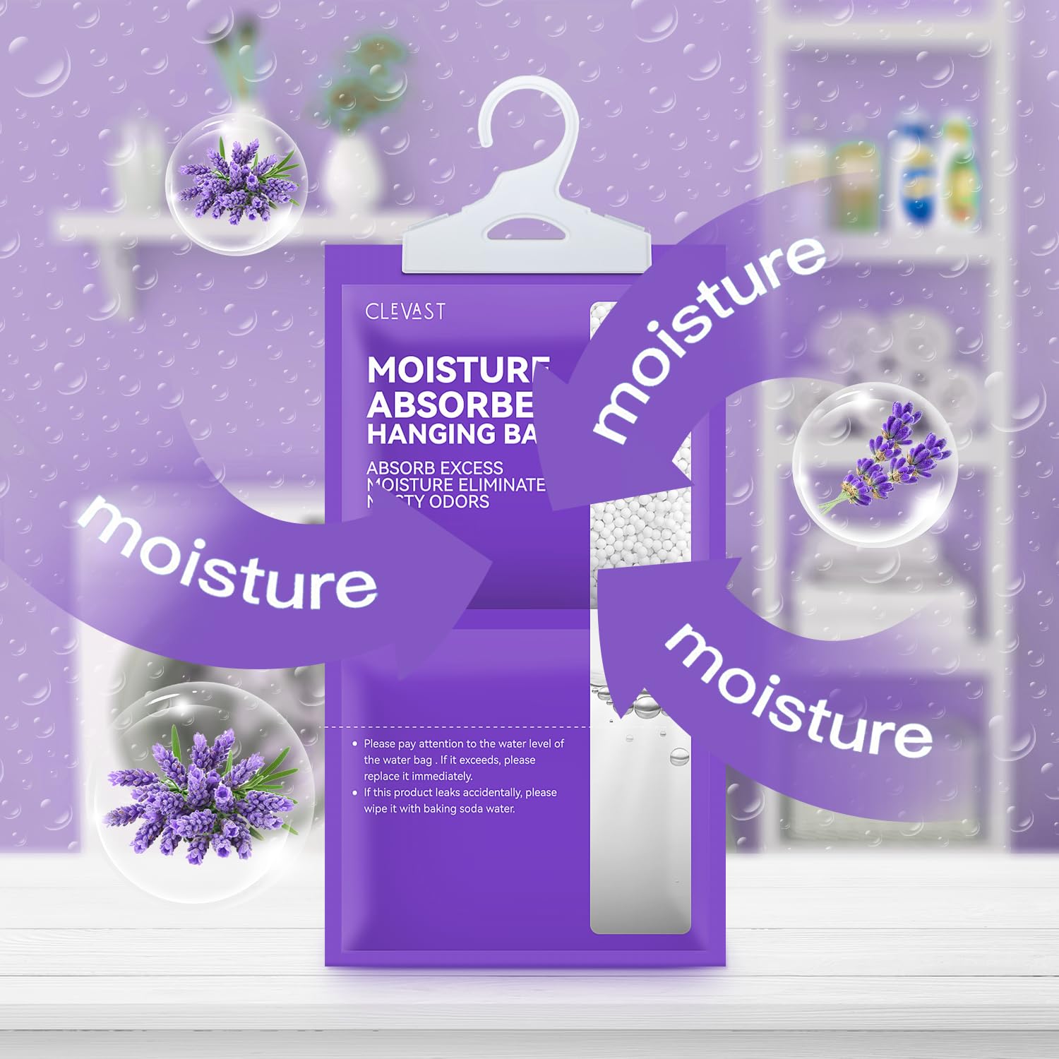 Moisture Absorbers Packets 10 Pack (10 Count)