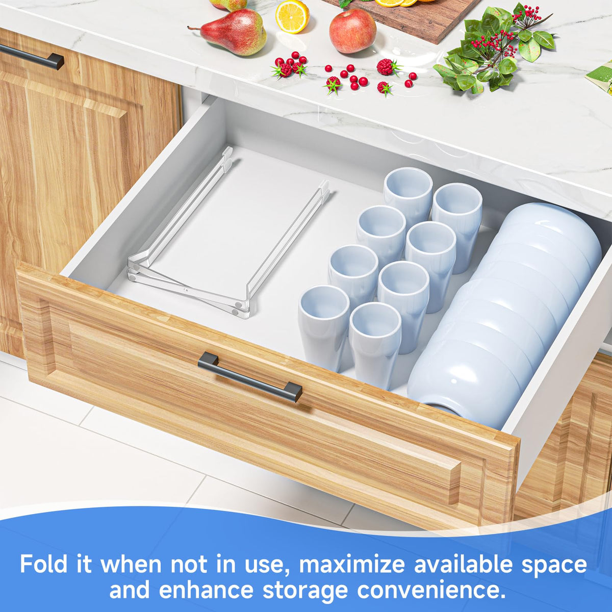 Foldable Water Bottle Drying Rack