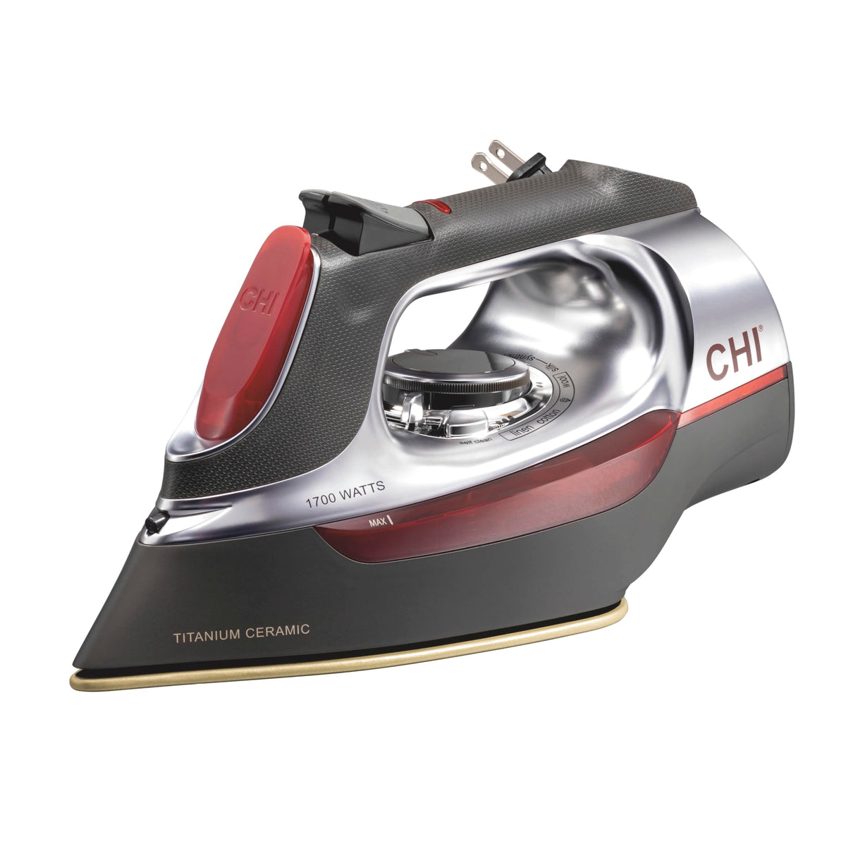 Steam Iron for Clothes with Vertical Steam Burst