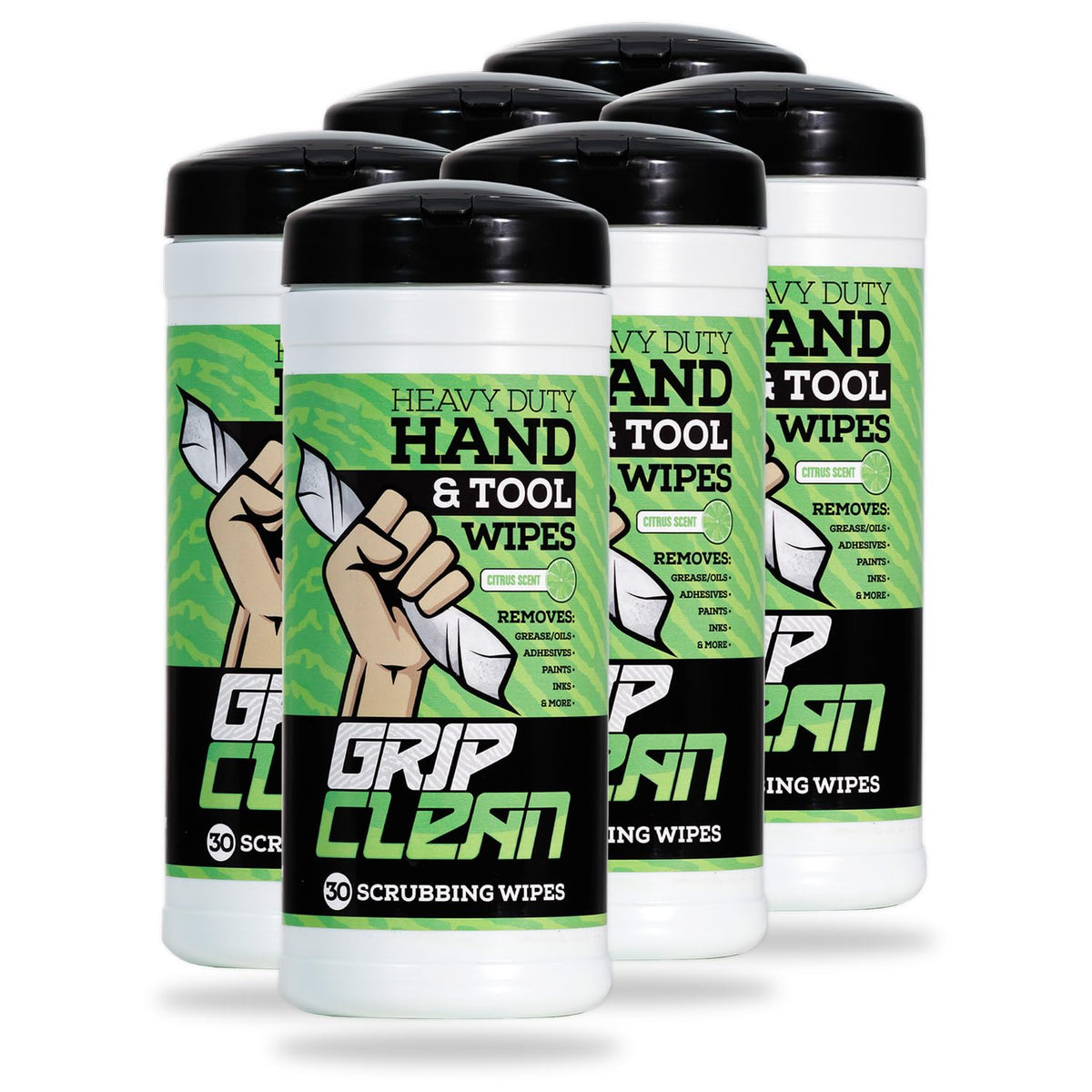Heavy Duty Hand Wipes For Mechanics (180 Count)