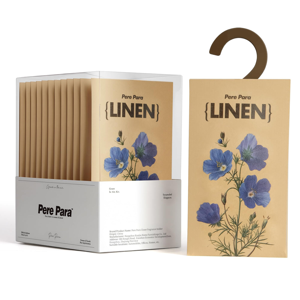 Potpourris Linen Scented Hanging Paper Sachets (12 Count)