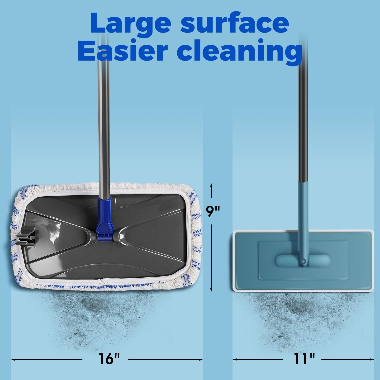 16" Large Flat Mop - ModHome Supplies