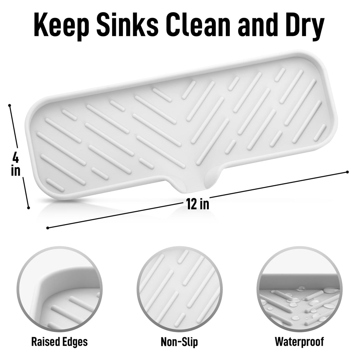 Large Silicone Sponge Holder