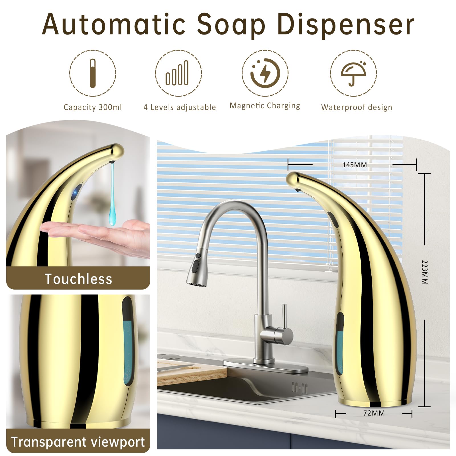 Automatic Liquid Soap Dispenser