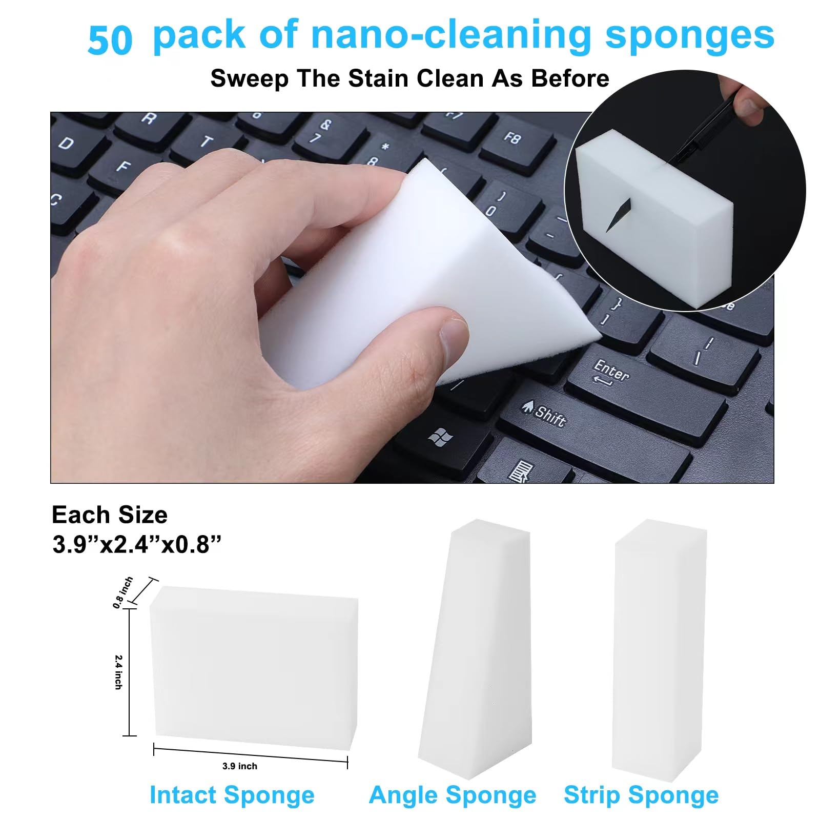 2X Density Magic Sponge Eraser