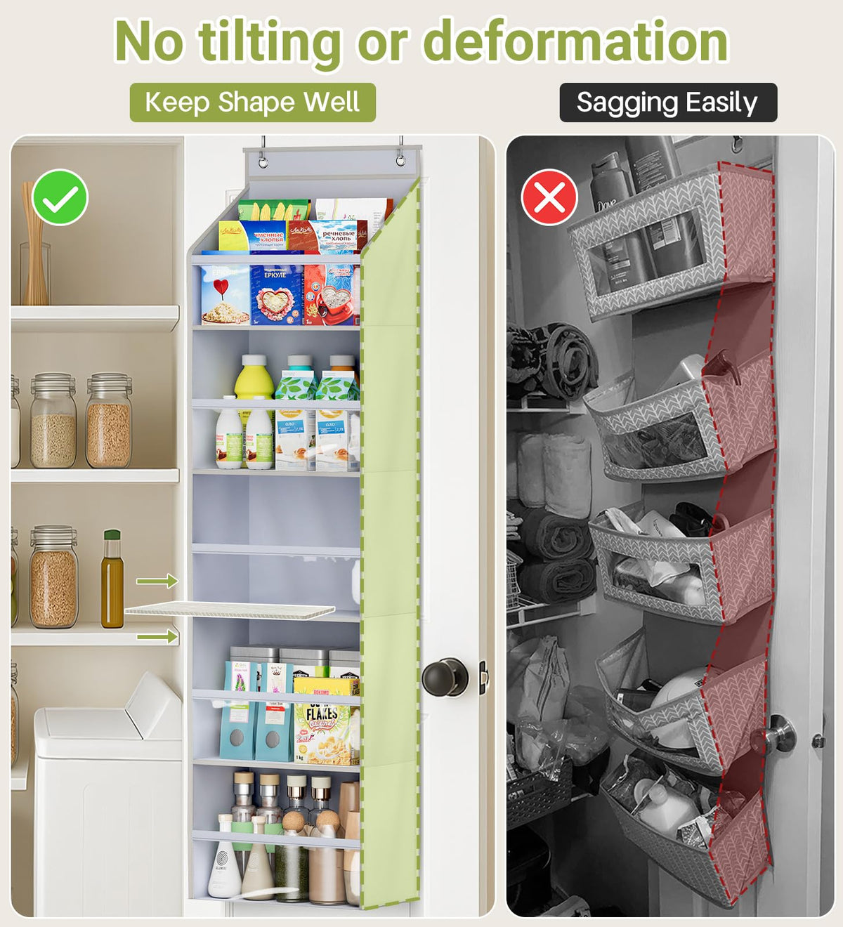 2 Pack Over the Door Organizer (12.49 Count)
