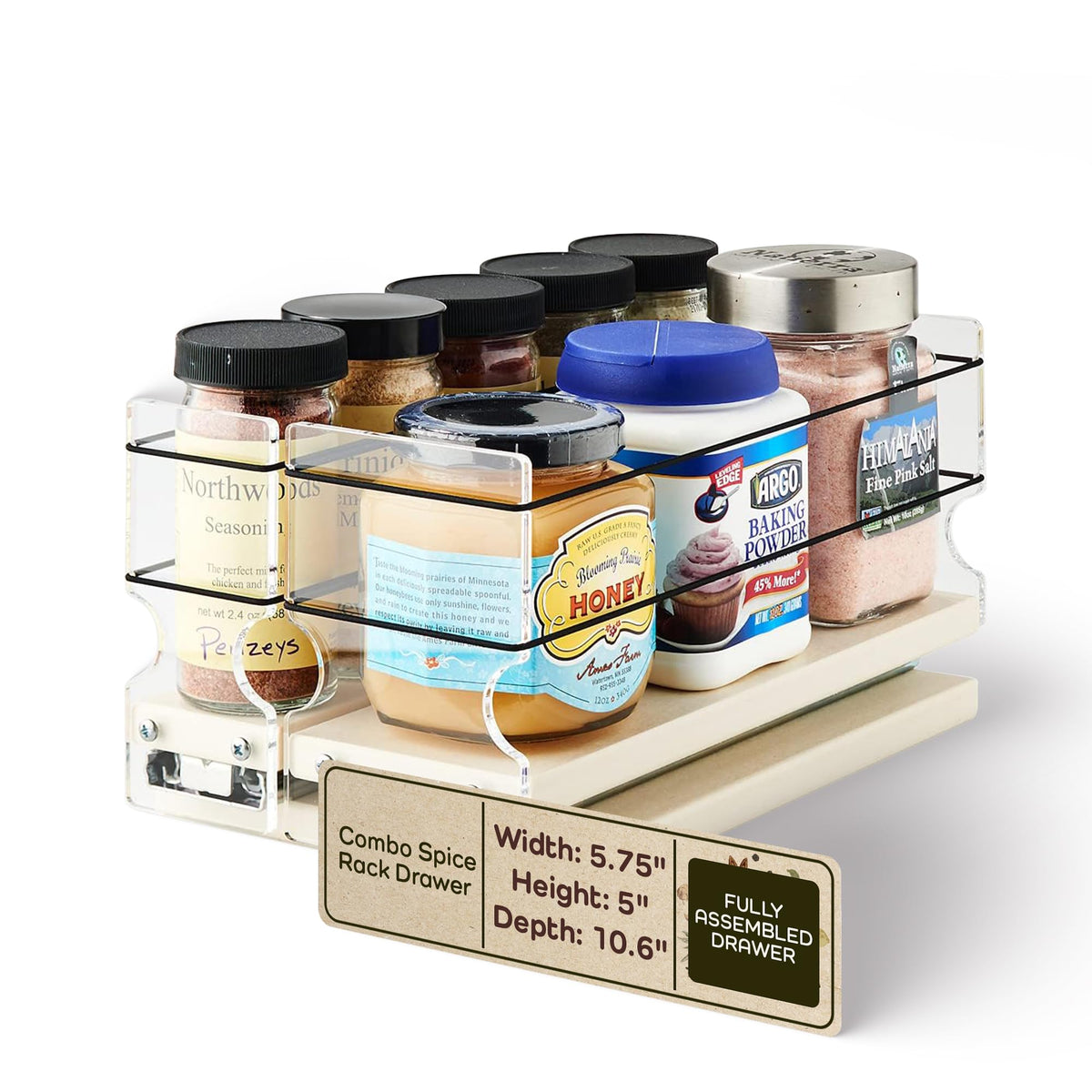 Combo Spice Rack Drawer